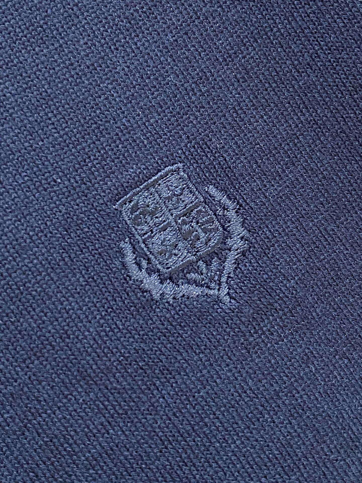 loro Piana 26春夏新品 男士圆领天丝加棉T恤颜色：两色（宝兰，浅兰）码数：M-3 xl型号：