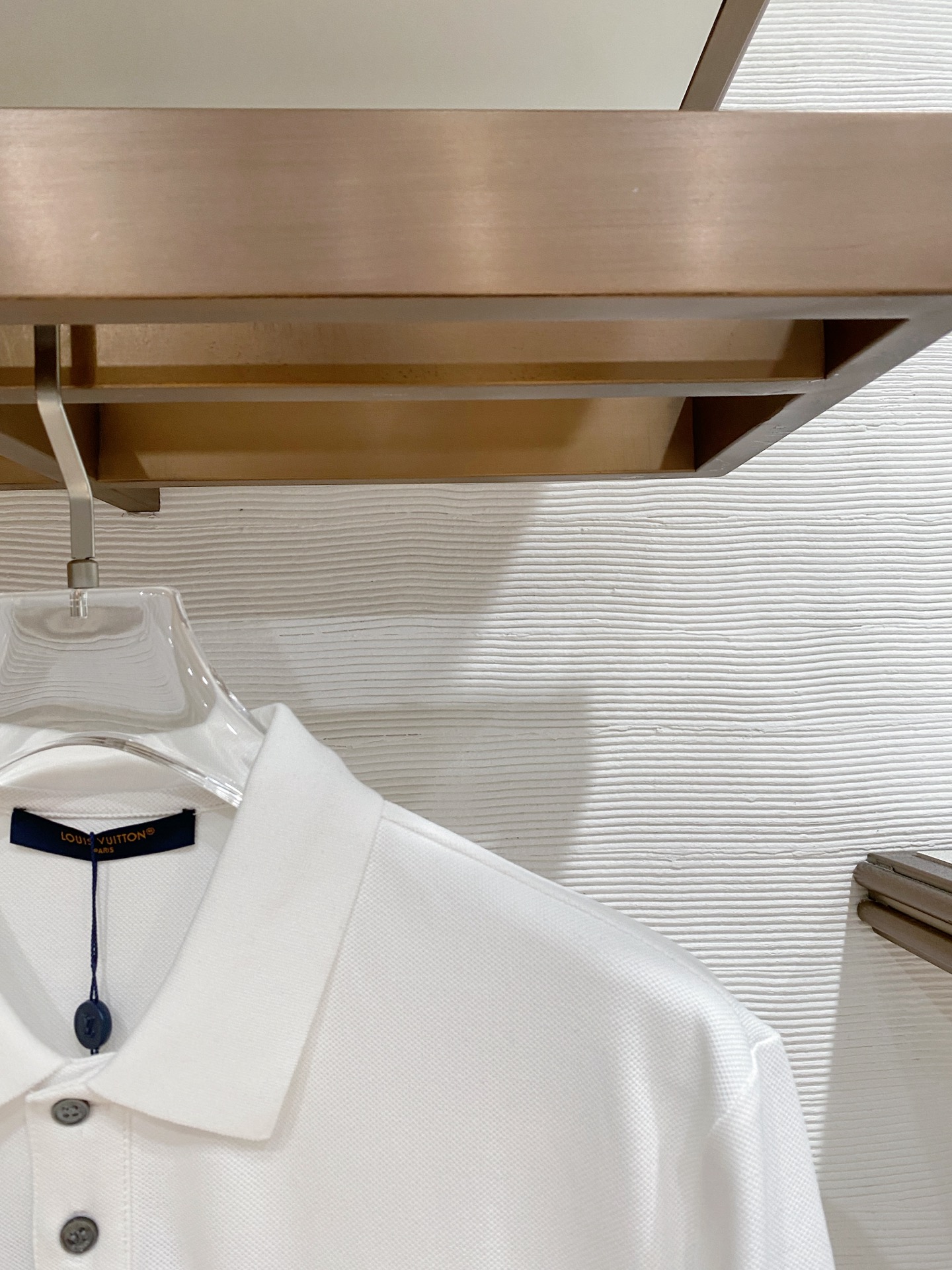 LV Embroidery Logo White Polo