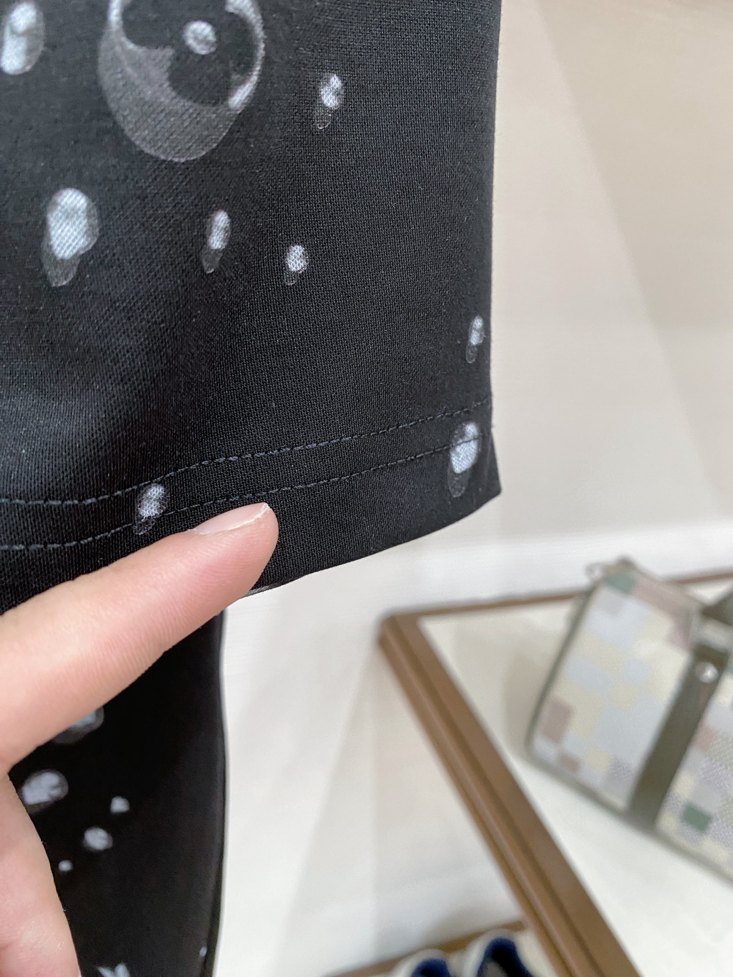 LV Silver Scatter Monogram Tee