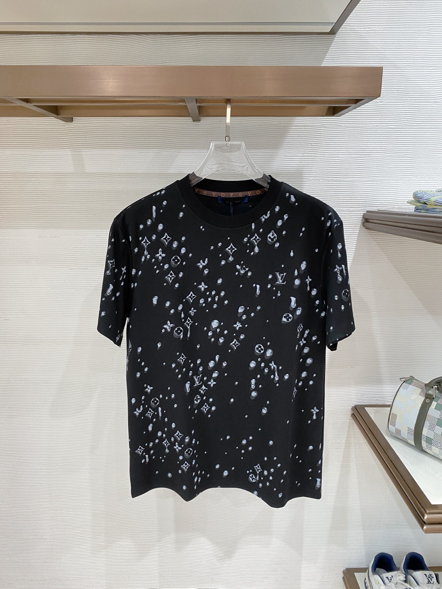 LV Silver Scatter Monogram Tee