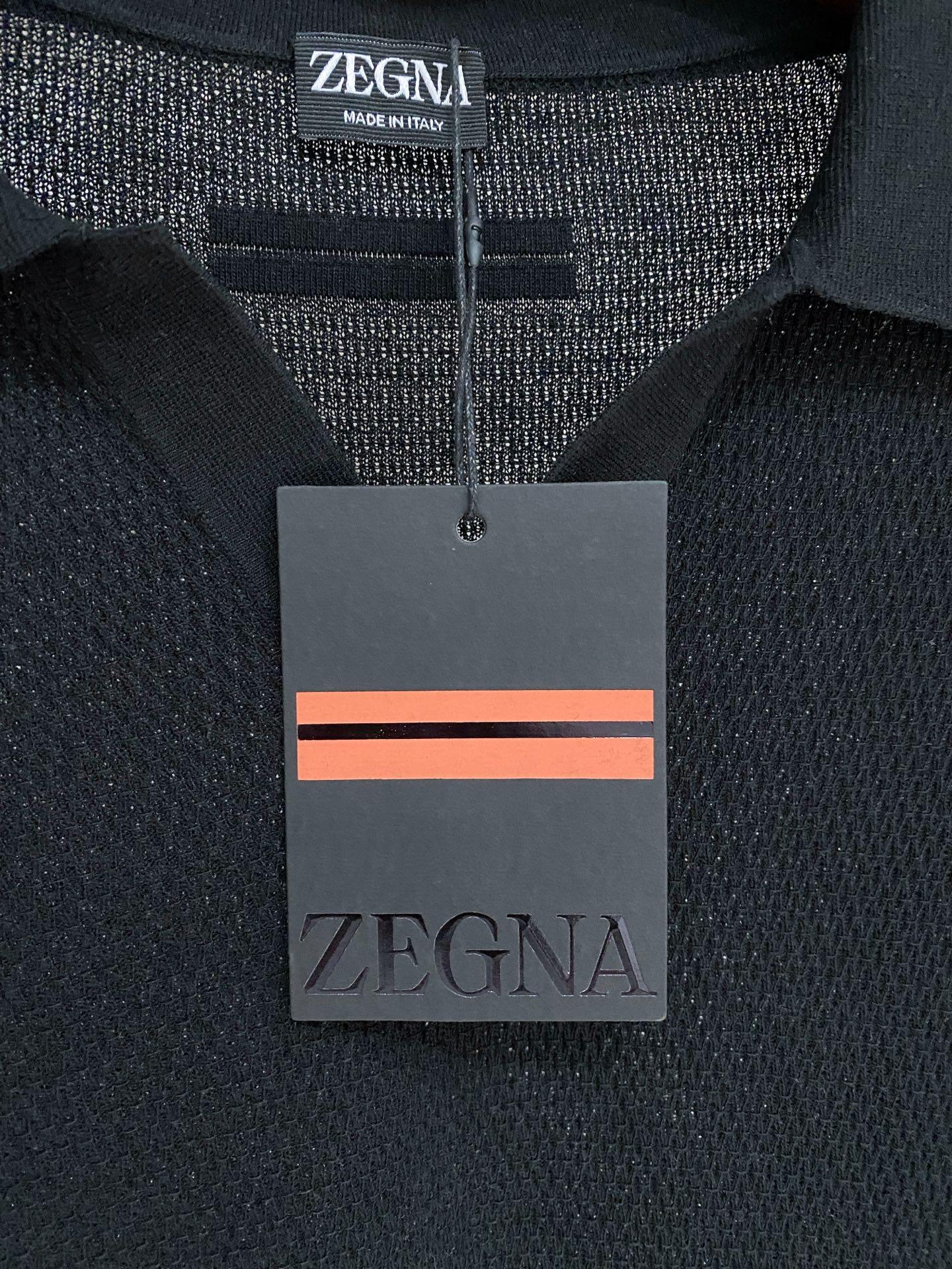 제냐 남성 린넨 혼방 반팔 티셔츠 88352 이미지 5