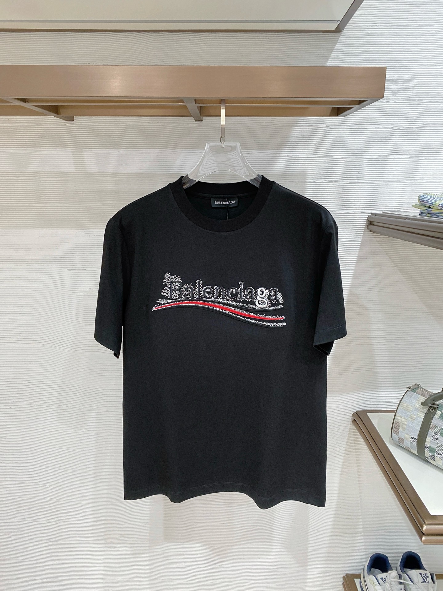 Balenciaga Black Logo T-Shirt