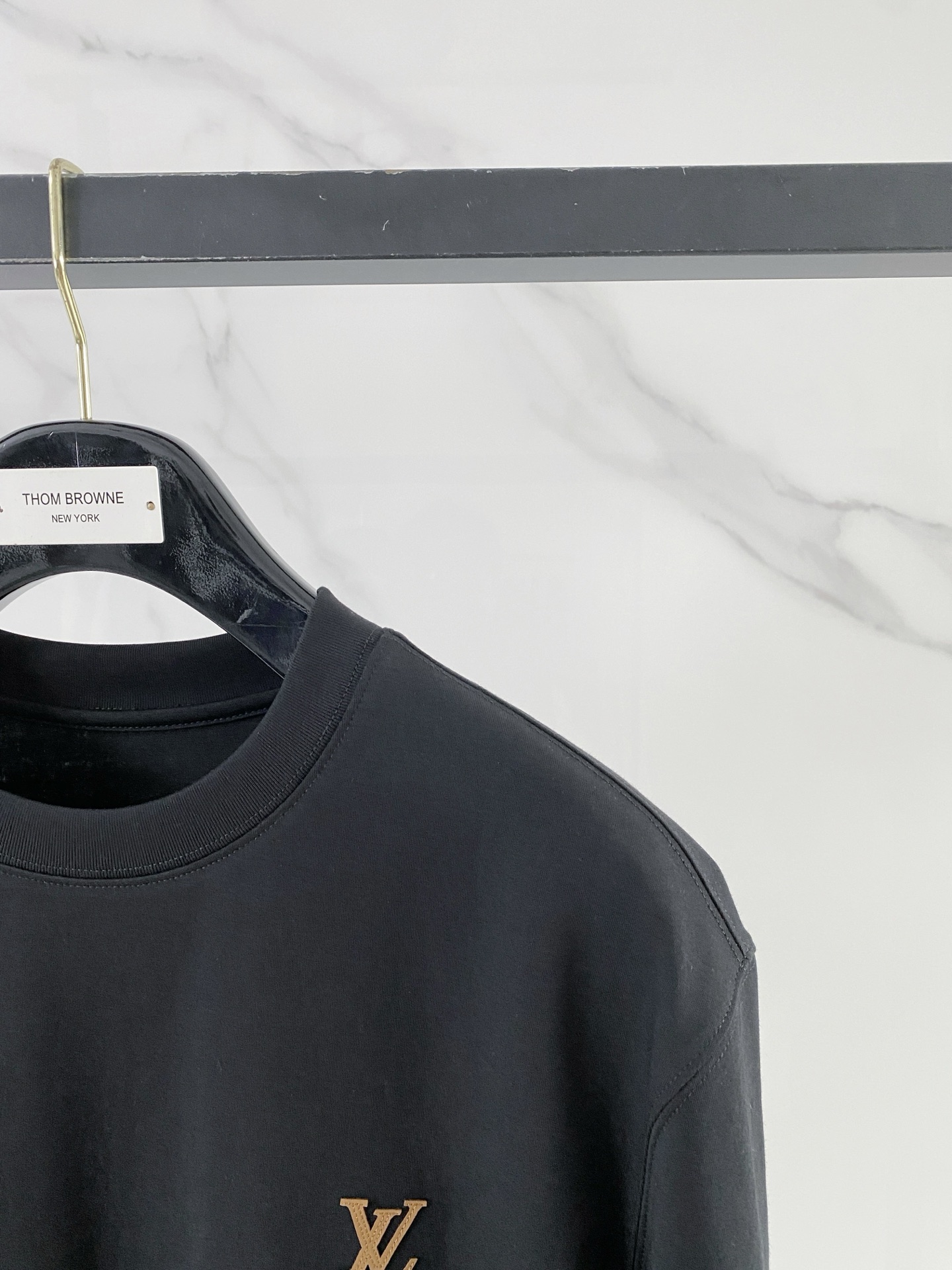 LV LV Logo Embroidery Tee