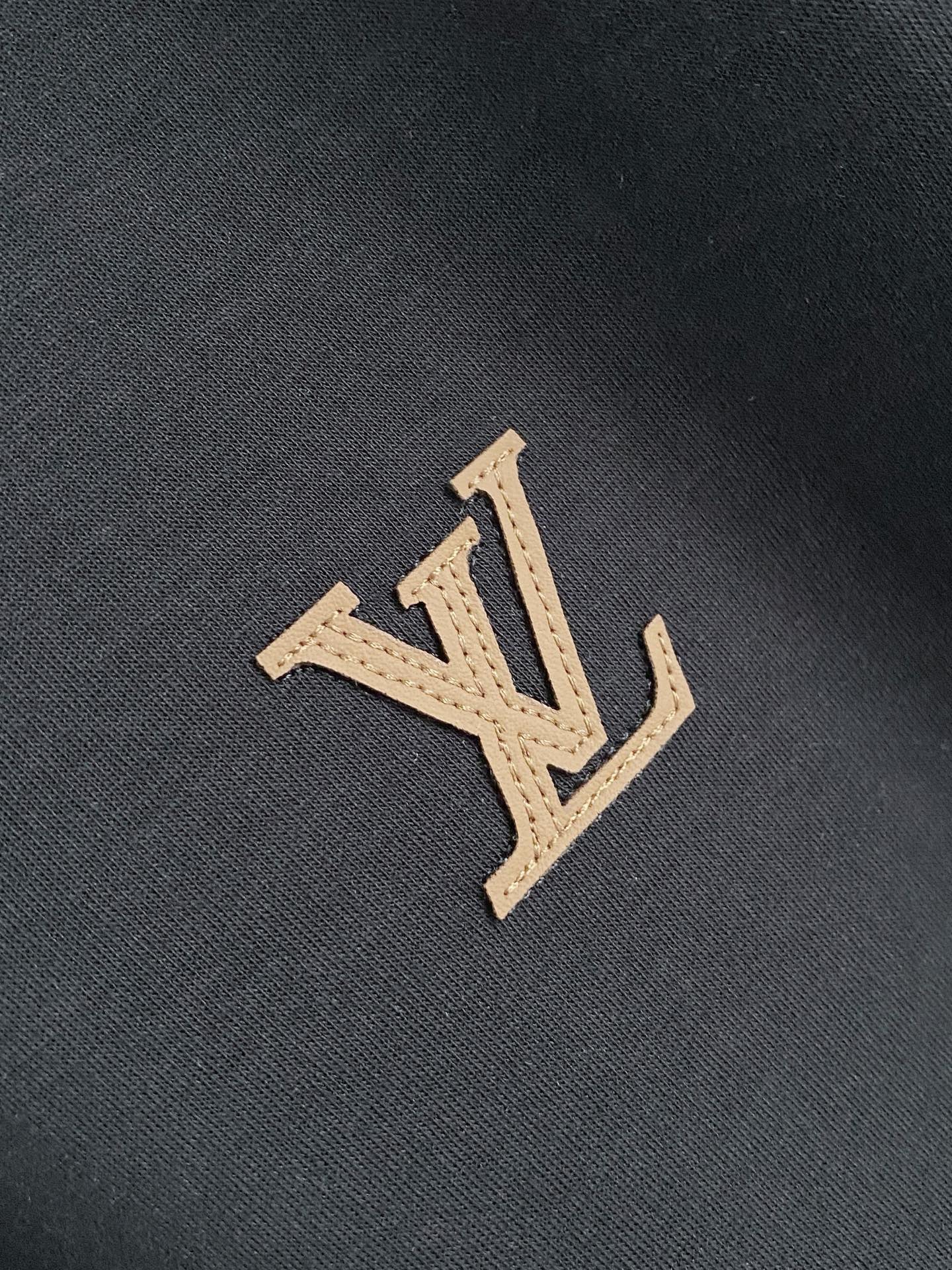 LV LV Logo Embroidery Tee