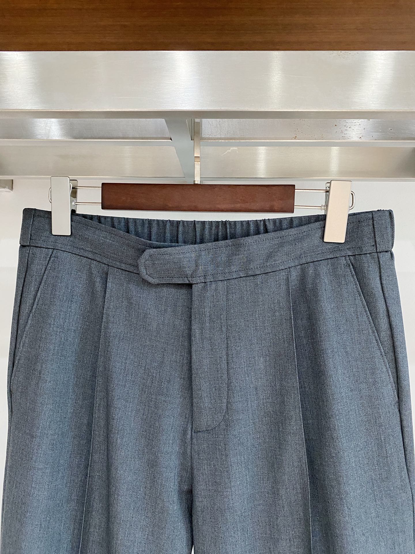 브리오니 텐셀 혼방 면 울 남성 바지 88335 이미지 3