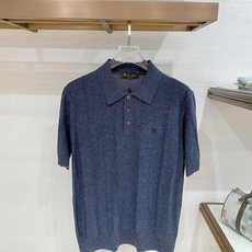 Loro Piana 26爆款春夏新品 男士亚麻针织POLO衫T恤 码数:M-3XL(48-56) 颜色:藏青 型号: Loro Piana 26爆款春夏新品 男士亚麻针织POLO衫T恤 码数:M-3XL(48-56) 颜色:藏青 型号: