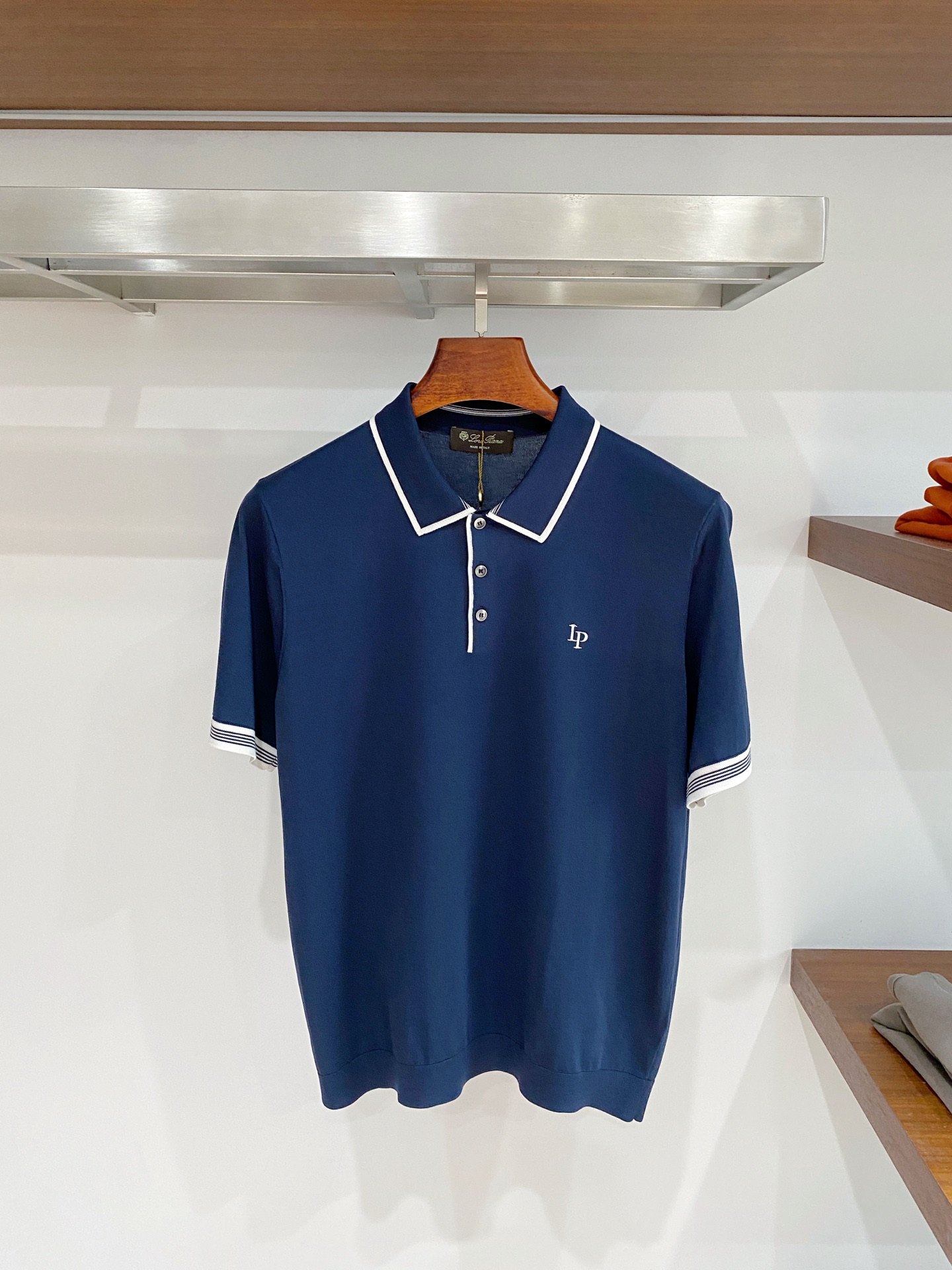 로로피아나 남성 반팔 115141 Loro Piana T Shirt