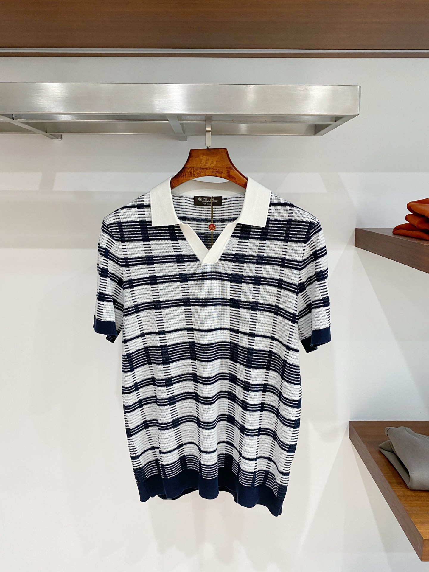 로로피아나 남성 반팔 115124 Loro Piana T Shirt