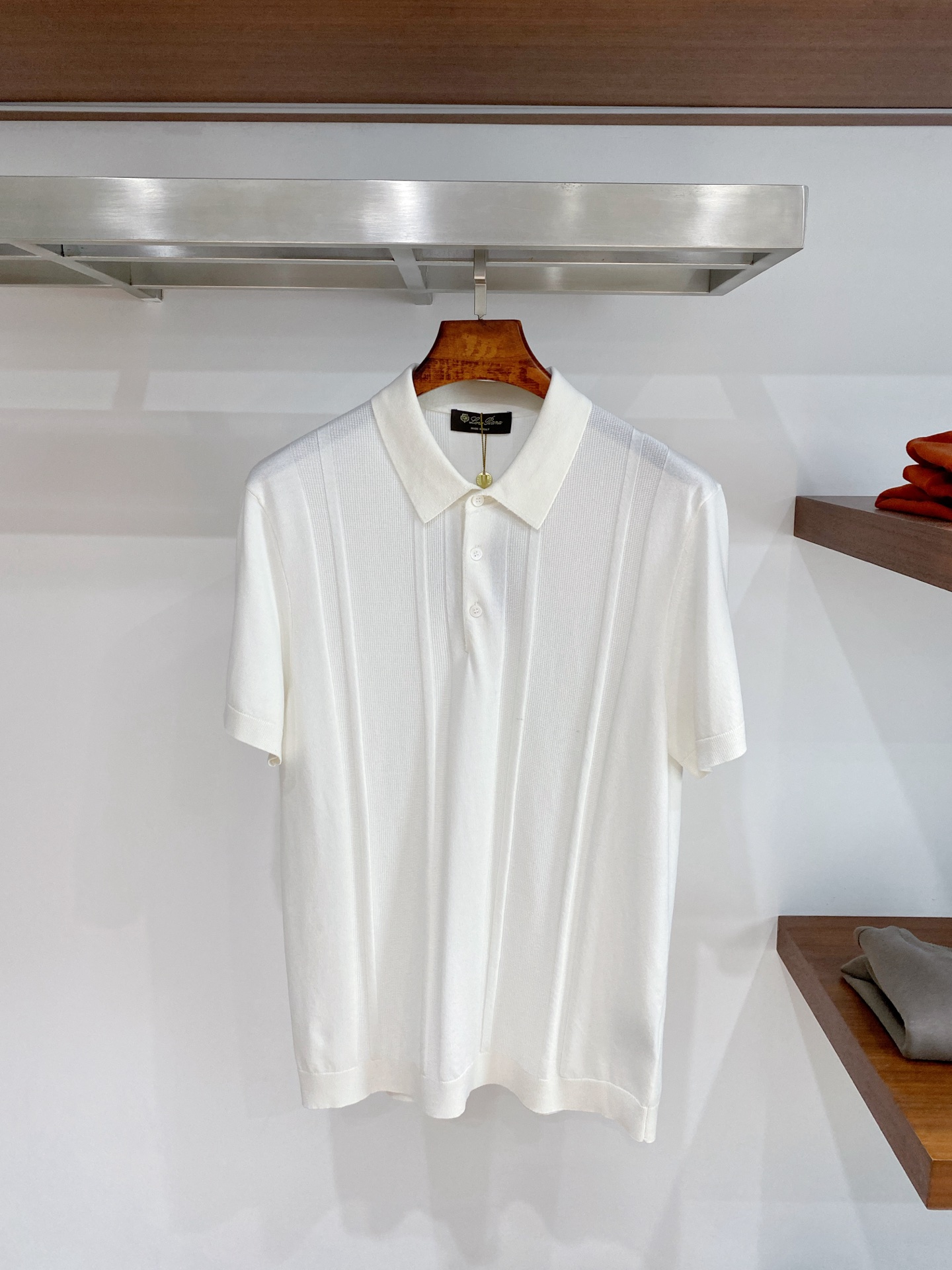 로로피아나 남성 반팔 115136 Loro Piana T Shirt