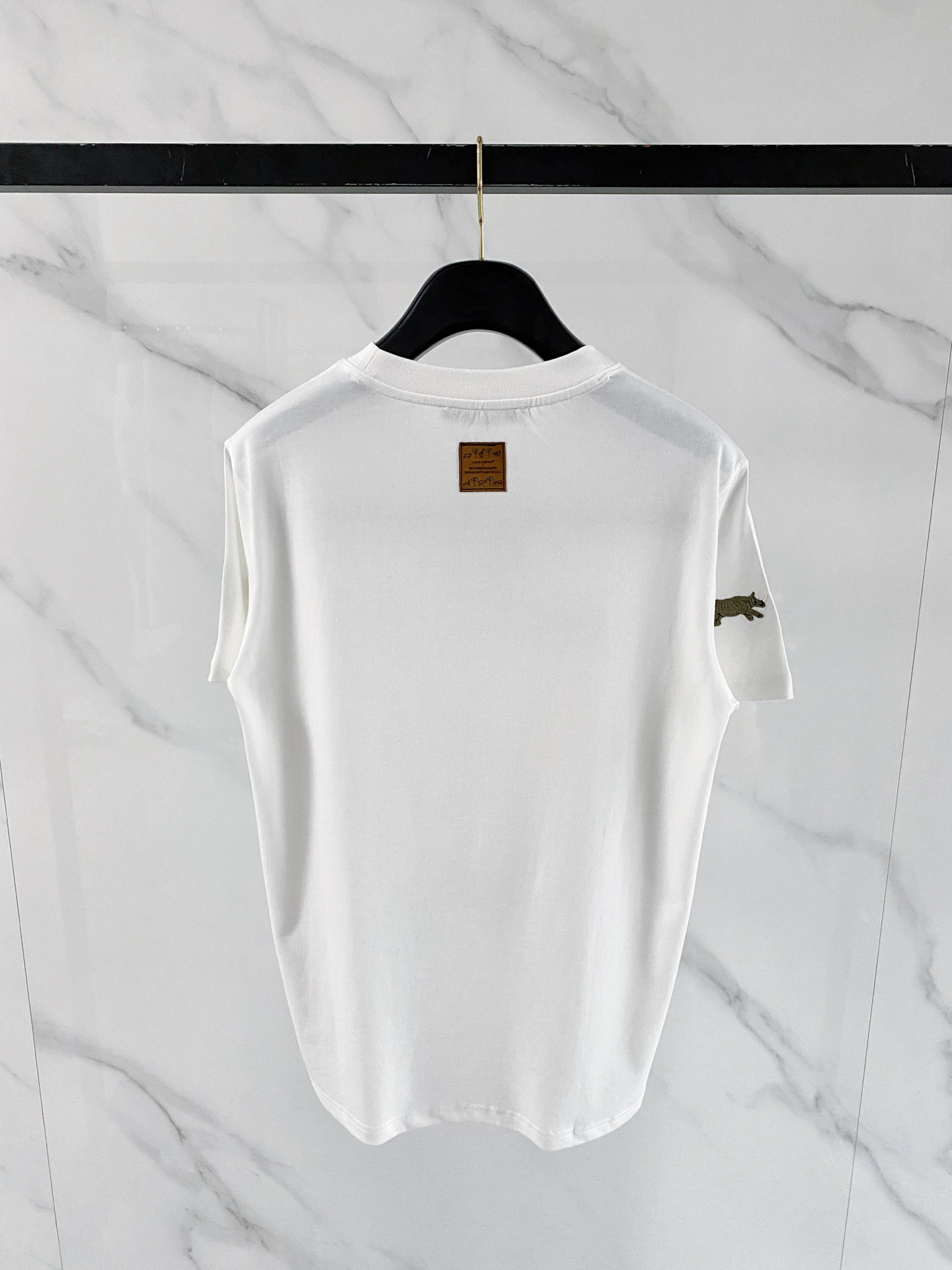 LV Safari Animal Embroidery Tee