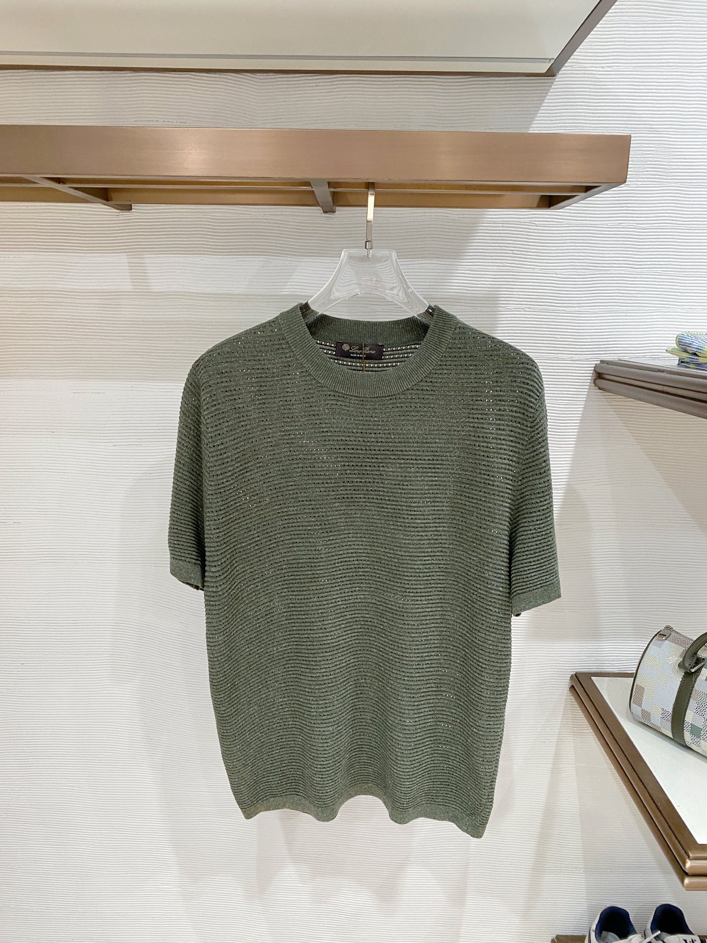 로로피아나 남성 반팔 130068 Loro Piana T Shirt