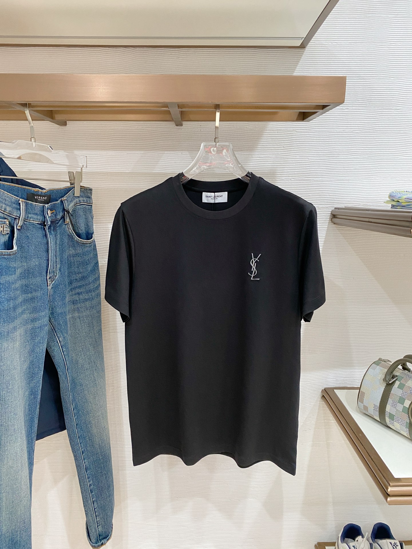 생로랑 남성 반팔 127382 Saint Laurent T Shirt