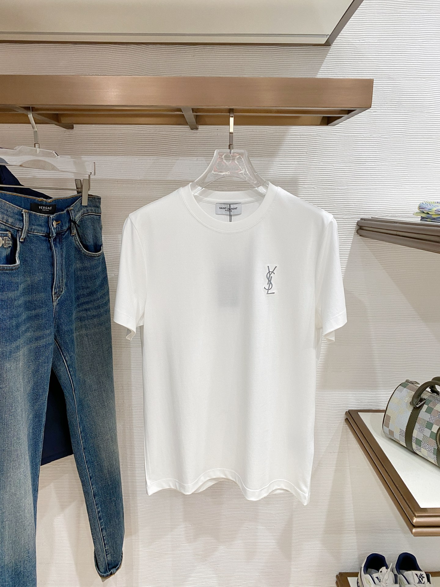 생로랑 남성 반팔 127381 Saint Laurent T Shirt