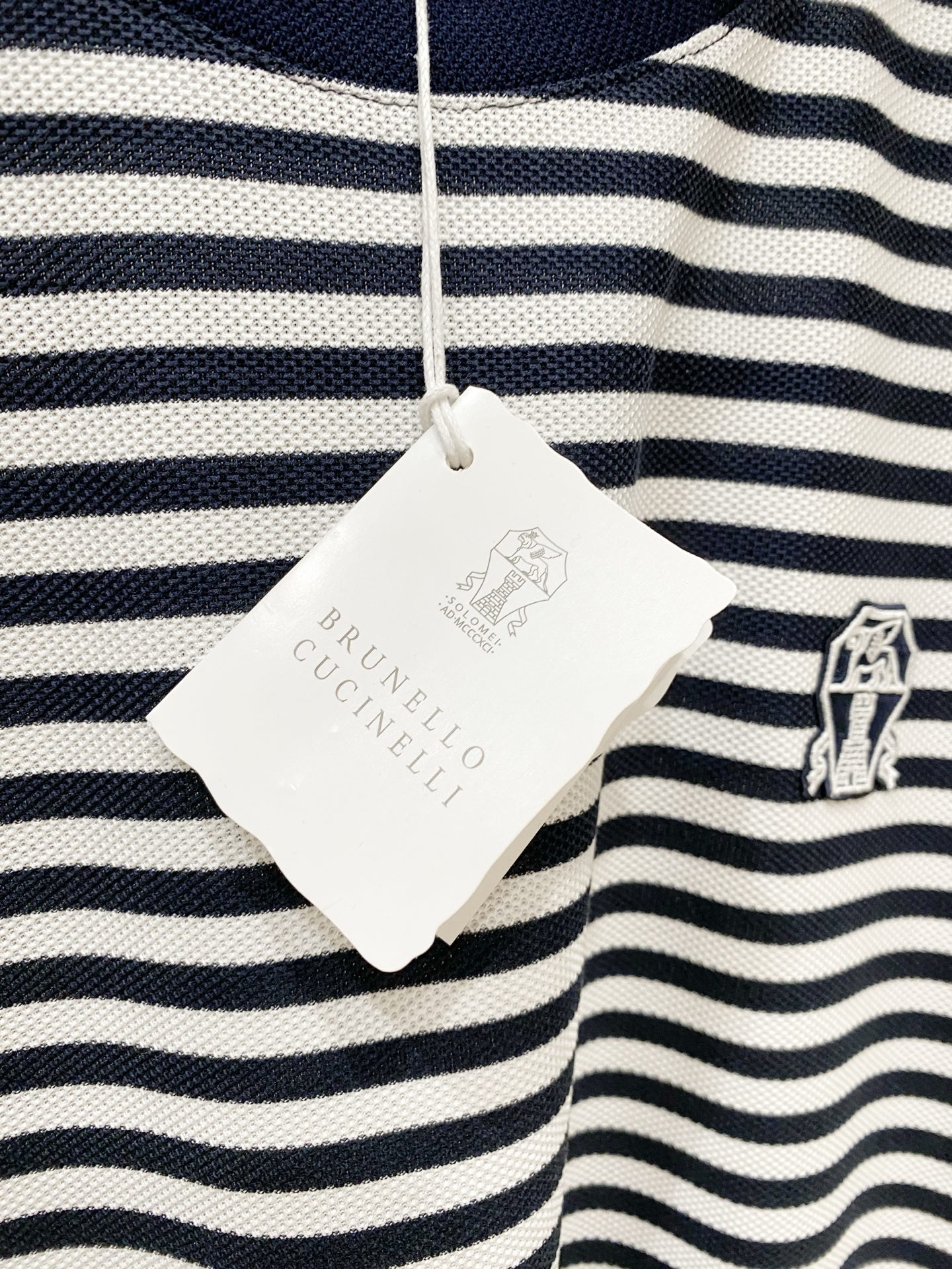 Brunello Cucinelli、2026新品短袖T恤，帅气时尚，胸前精致刺绣图案logo，简约百搭