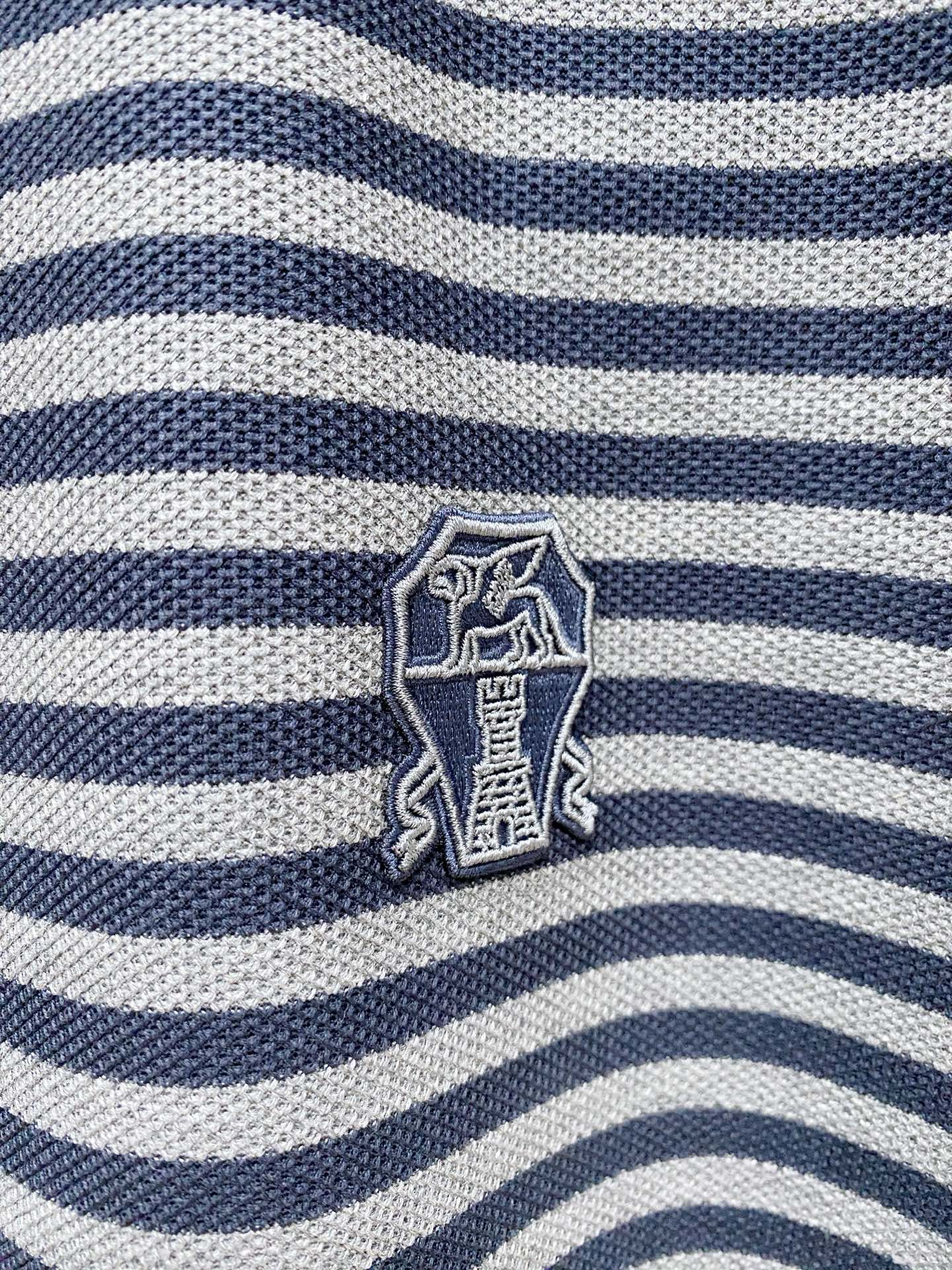 Brunello Cucinelli、2026新品短袖T恤，帅气时尚，胸前精致刺绣图案logo，简约百搭