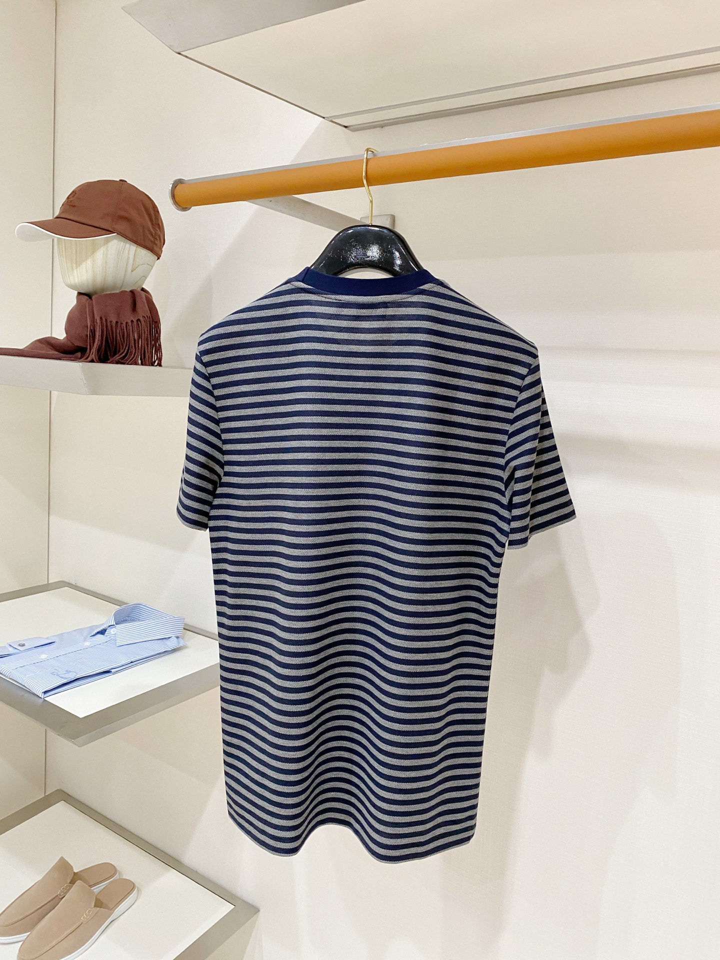 Brunello Cucinelli、2026新品短袖T恤，帅气时尚，胸前精致刺绣图案logo，简约百搭