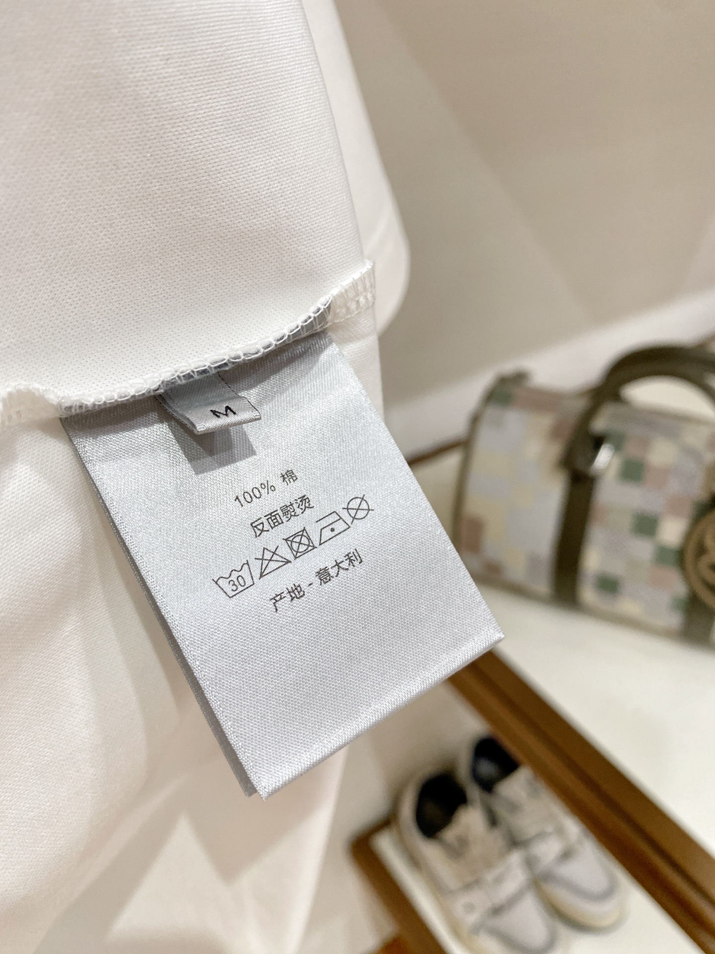 Dior Oblique Logo Short Sleeve T-Shirt
