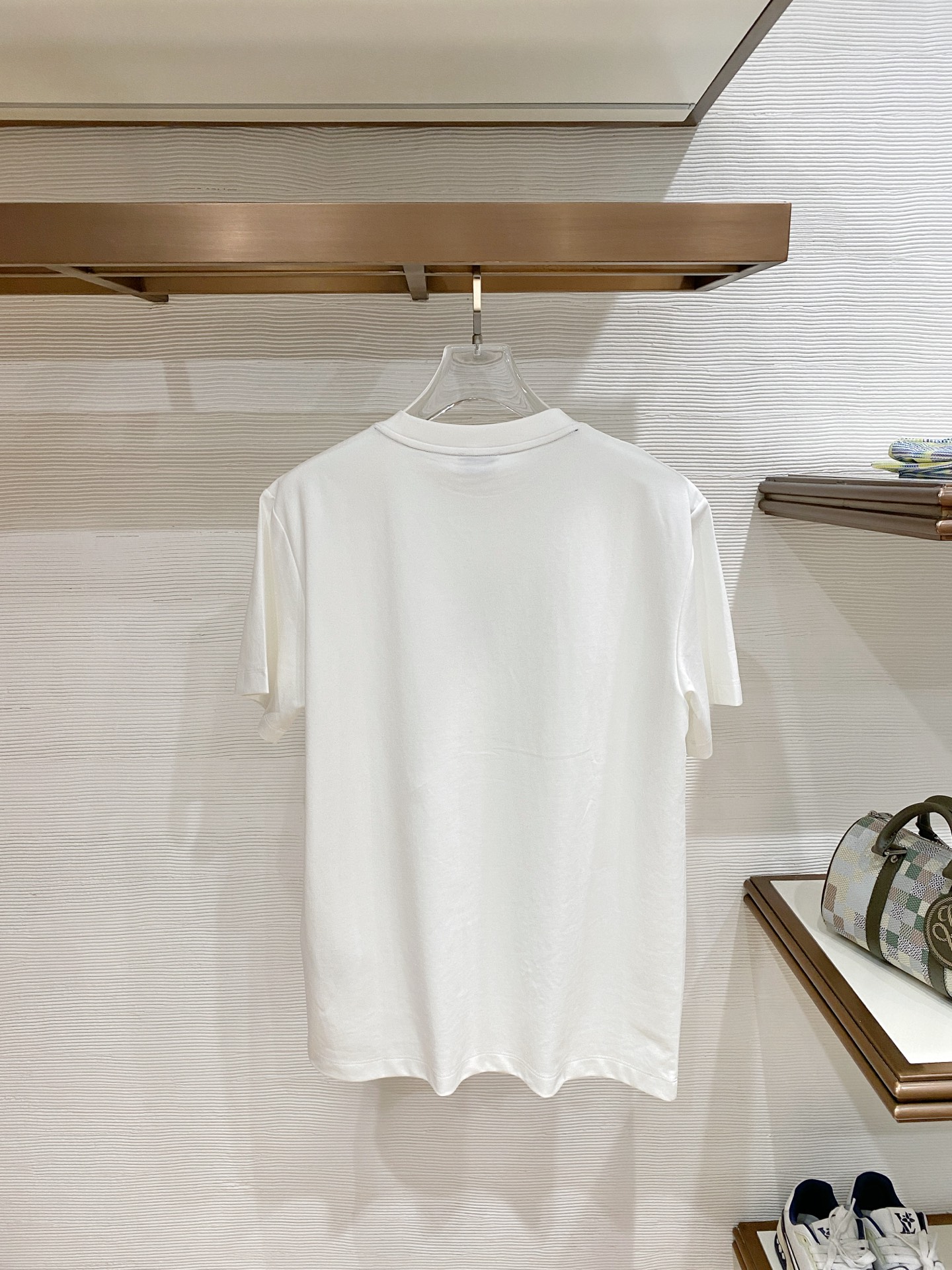 Dior Clover Bee Print Short Sleeve T-Shirt