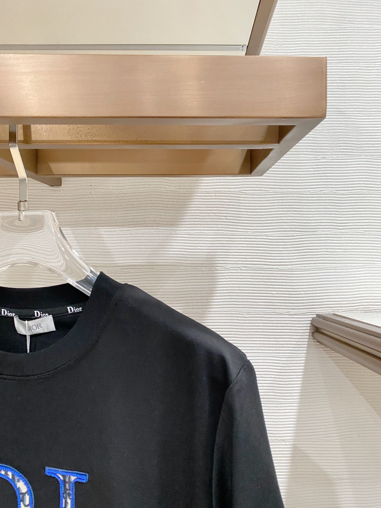 Dior Oblique Letter Logo Short Sleeve T-Shirt