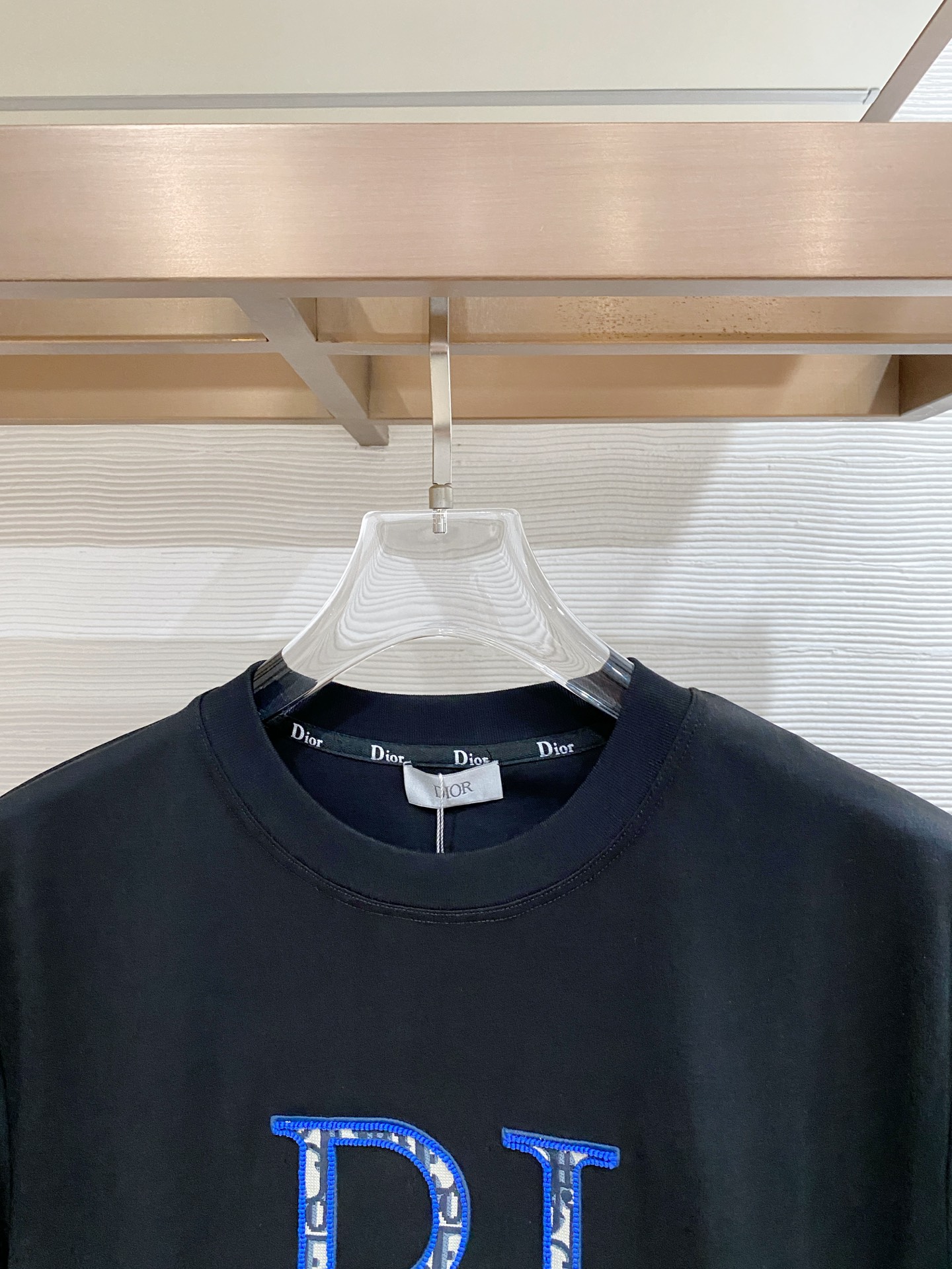 Dior Oblique Letter Logo Short Sleeve T-Shirt
