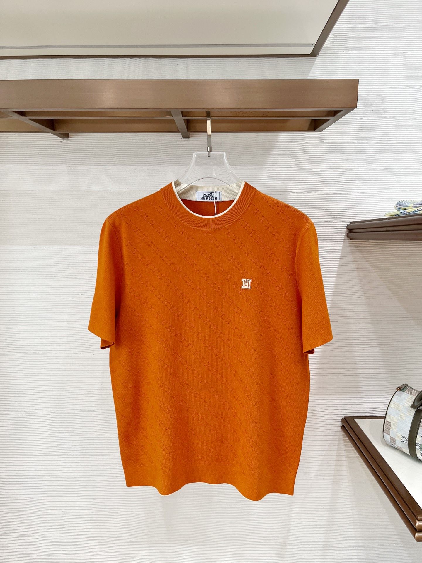🍀 Hermes 🔥 logo M-4XL. Novità Uomo Manica corta MaglioneMaglieria