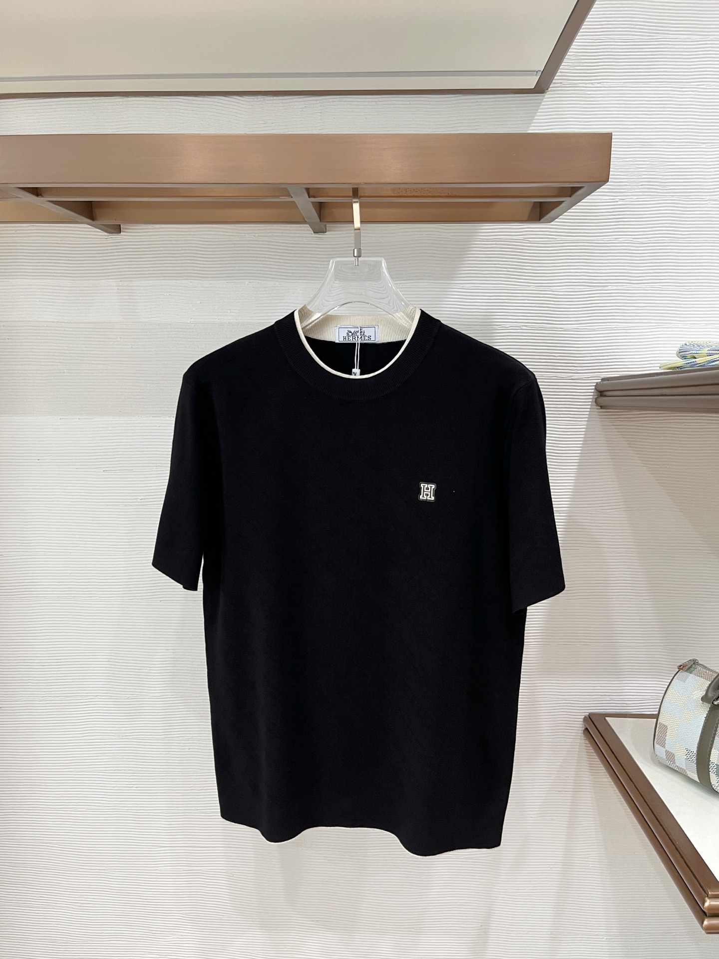 🍀 Hermes 🔥 logo M-4XL. Novità Uomo Manica corta MaglioneMaglieria