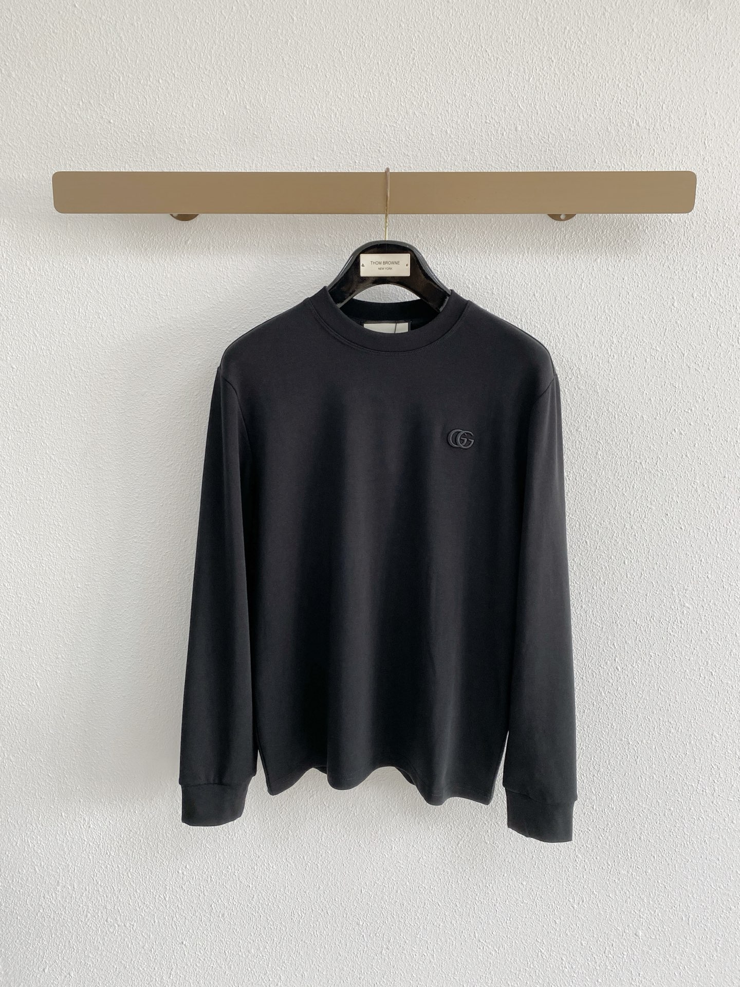 Gucci Black Chest Logo Sweatshirt