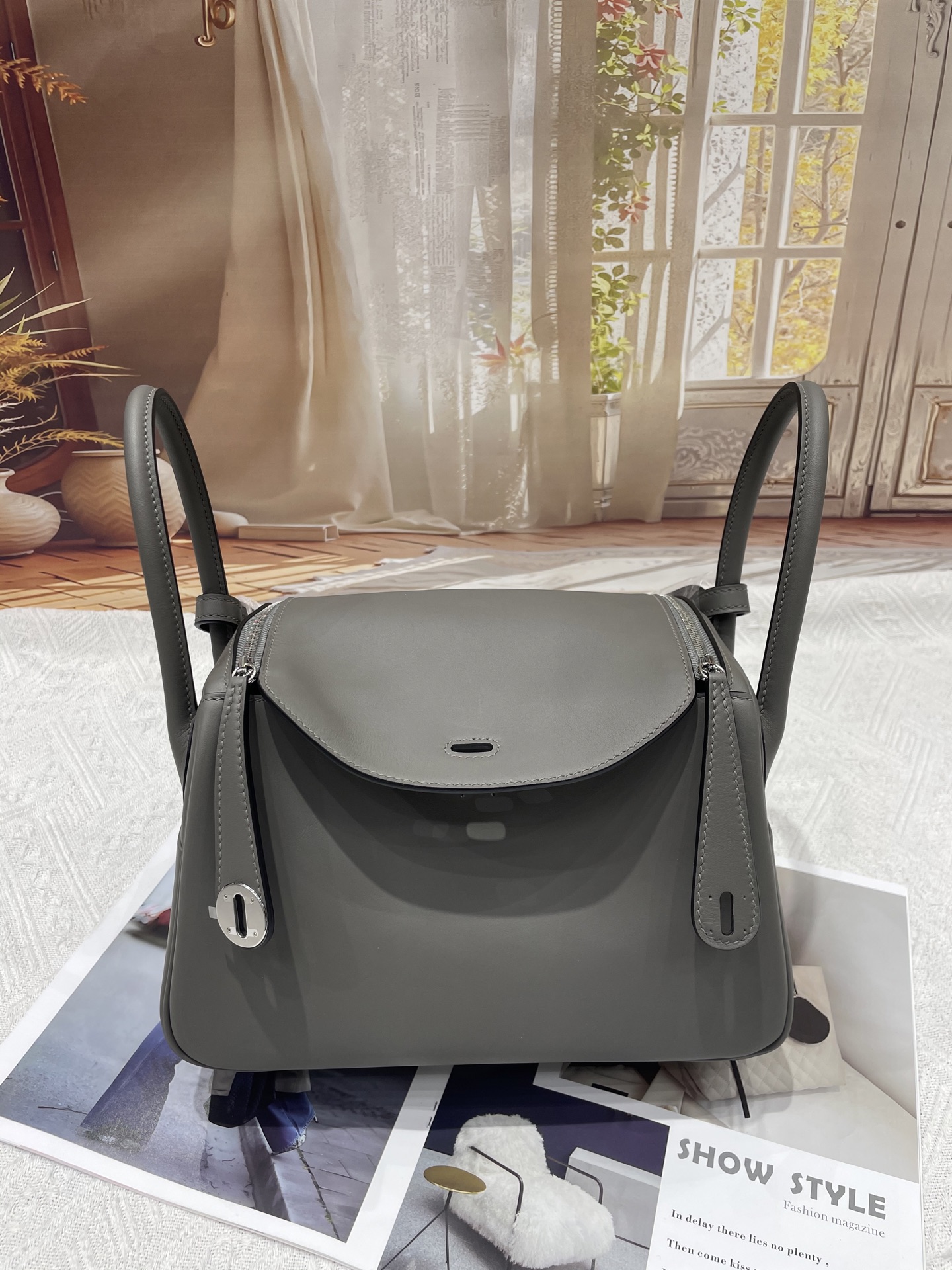 NO:763806,Swift Lindy 26 Cumulonimbus gray silver buckle in stock [Rose], Hermes, hermes, stuart weitzman, Hermes,19860909Swift琳迪26积雨云灰银扣现货[玫瑰],爱马仕,hermes,stuart weitzman,Hermes,,Bag