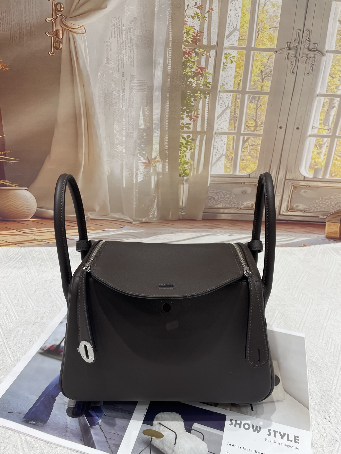 NO:763812,Swift Lindy 26 ebony silver buckle in stock [Rose], Hermes, hermes, stuart weitzman, Hermes,19860909Swift琳迪26乌木色银扣现货[玫瑰],爱马仕,hermes,stuart weitzman,Hermes,,Bag