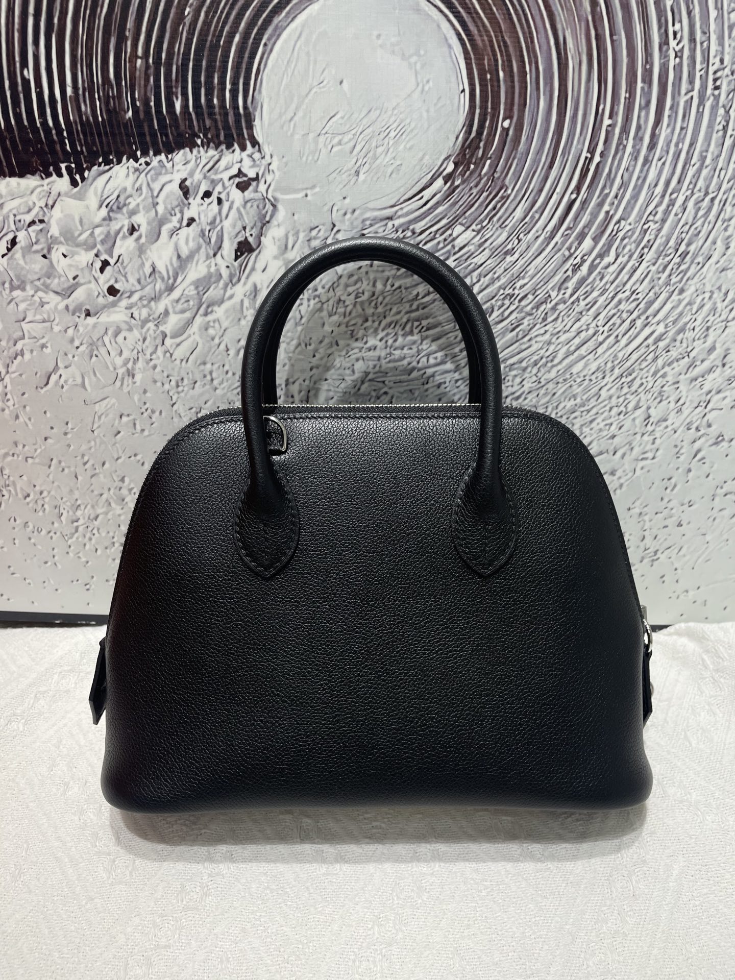 NO:919506,Bolide bowling ball 25cm, original imported Evercolor leather [black] silver buckle, counter synchronization, handmade wax thread sewing, pure steel hardware, in stock, Hermes, Hermes,19860909Bolide 保龄球 25cm 原厂进口Evercolor皮【黑色】银扣 专柜同步 手工蜡线缝制 纯钢五金 现货,爱马仕,hermes,Hermes,,Bag