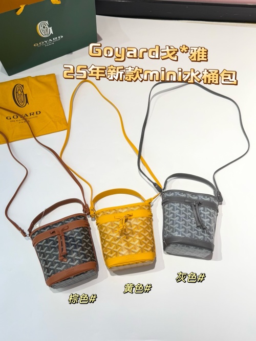 Goyard Mini Bucket Bag - Stylish and Versatile Handbag in Multiple Colors 1 Goyard Mini Bucket Bag - Stylish and Versatile Handbag in Multiple Colors