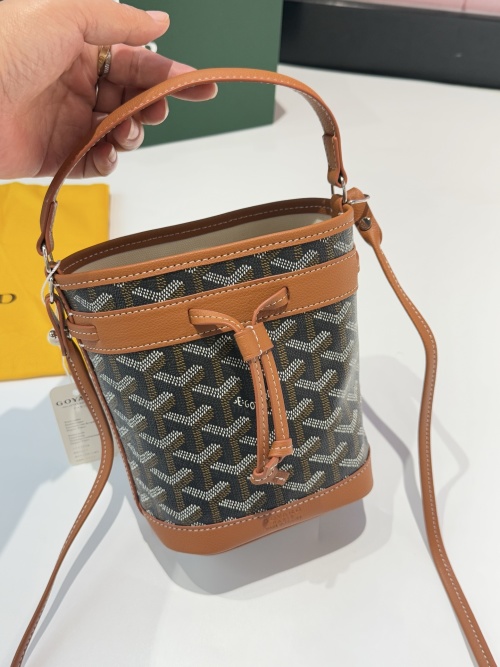 Goyard Brown Bucket Bag,Stylish and Versatile,Perfect Gift for Her