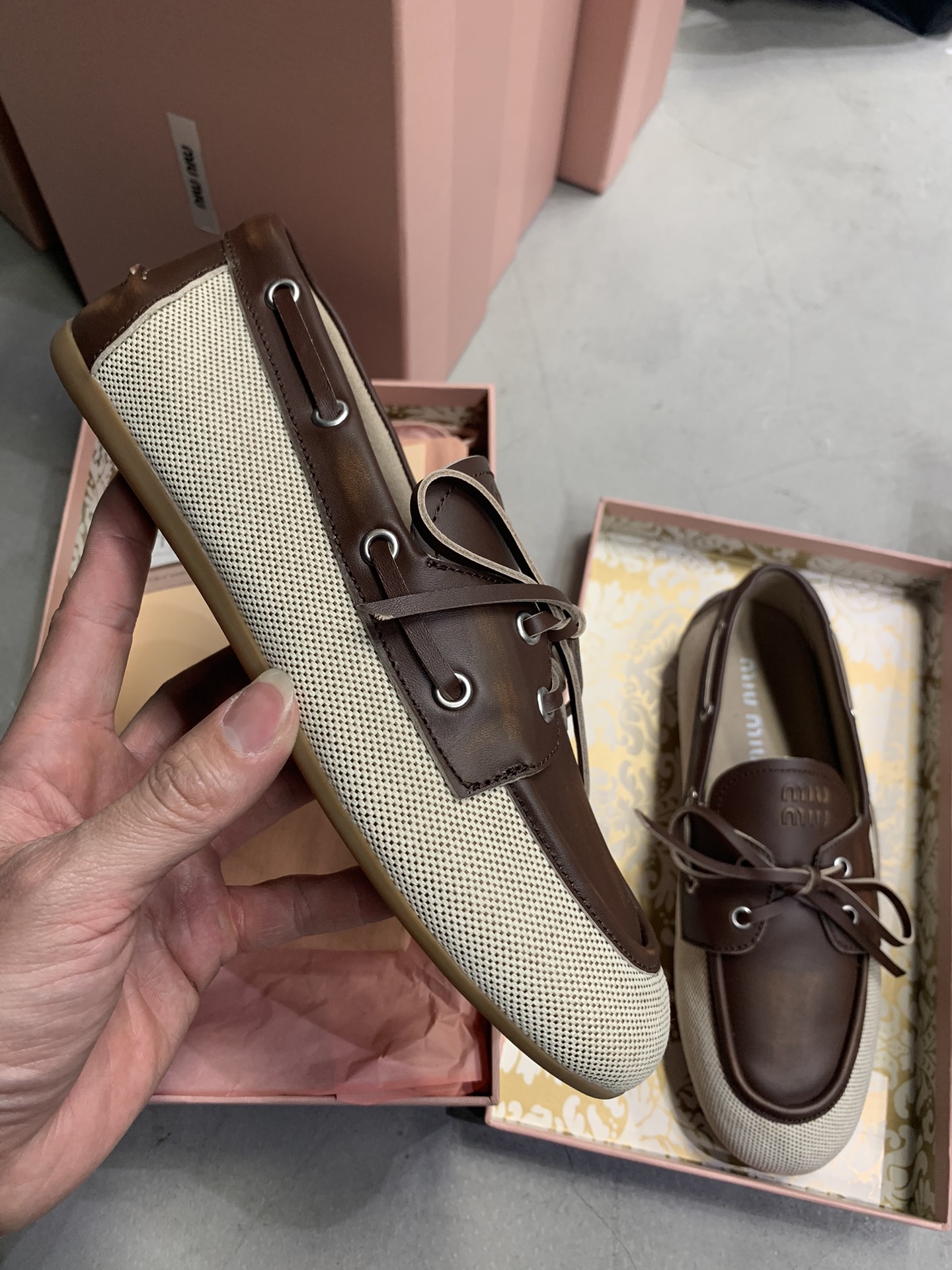 NO:693045,Brown details real shot appreciation, single shoes19860909棕色 细节实拍鉴赏,单鞋,Women's Shoes