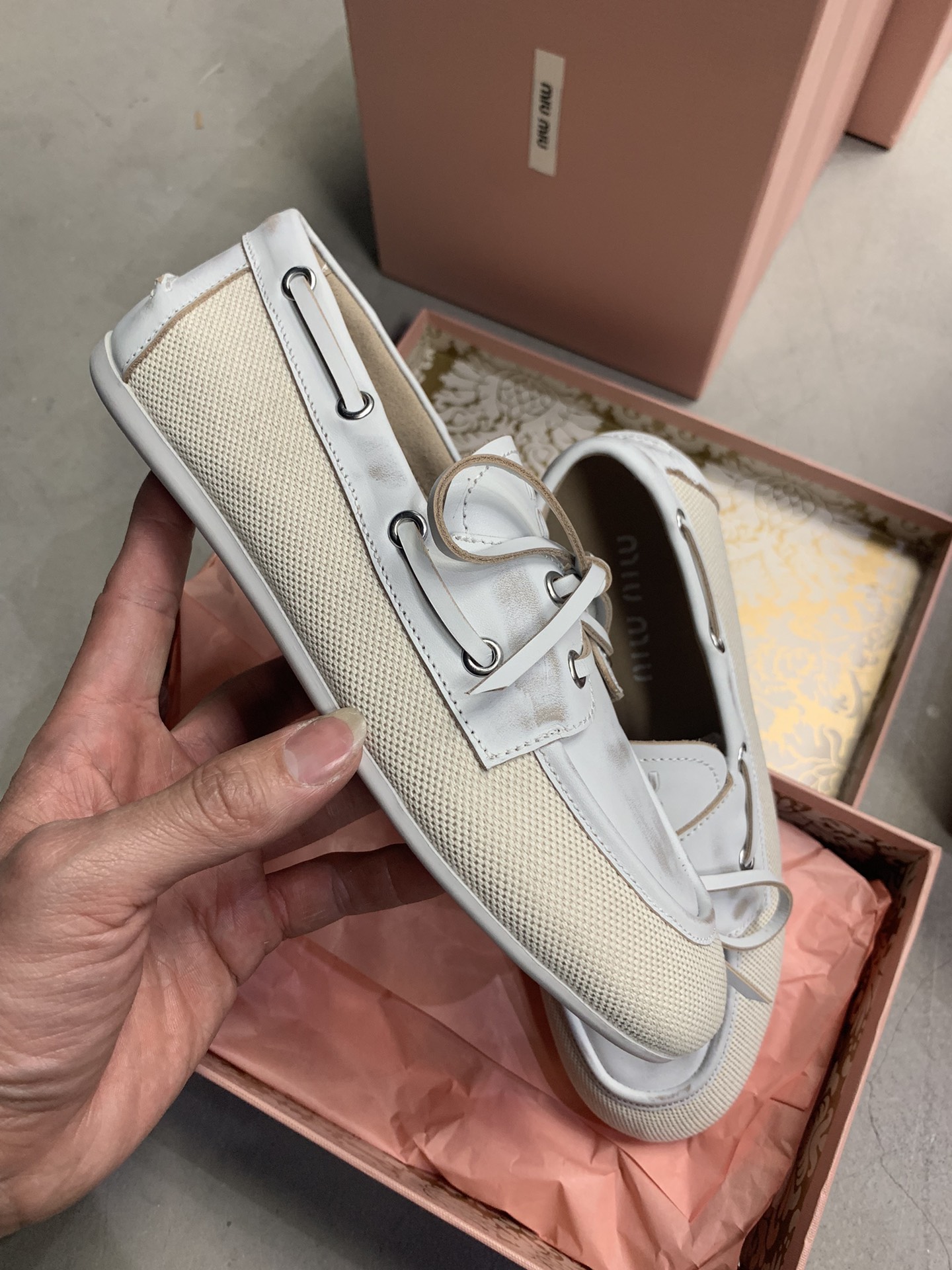 NO:693047,White details real shot appreciation, single shoes19860909白色 细节实拍鉴赏,单鞋,Women's Shoes