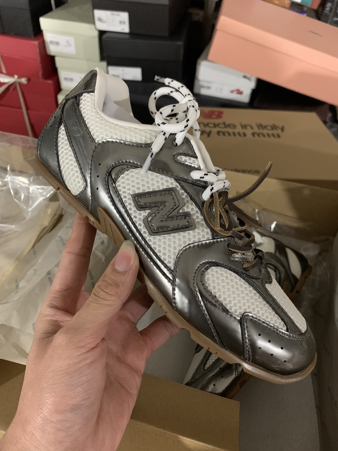 NO:693084,Gunmetal Net, detailed real-life appreciation, casual shoes/sneakers and half-flops, sneakers19860909枪色网 细节实拍鉴赏,休闲鞋/运动鞋半拖,sneakers,Women's Shoes