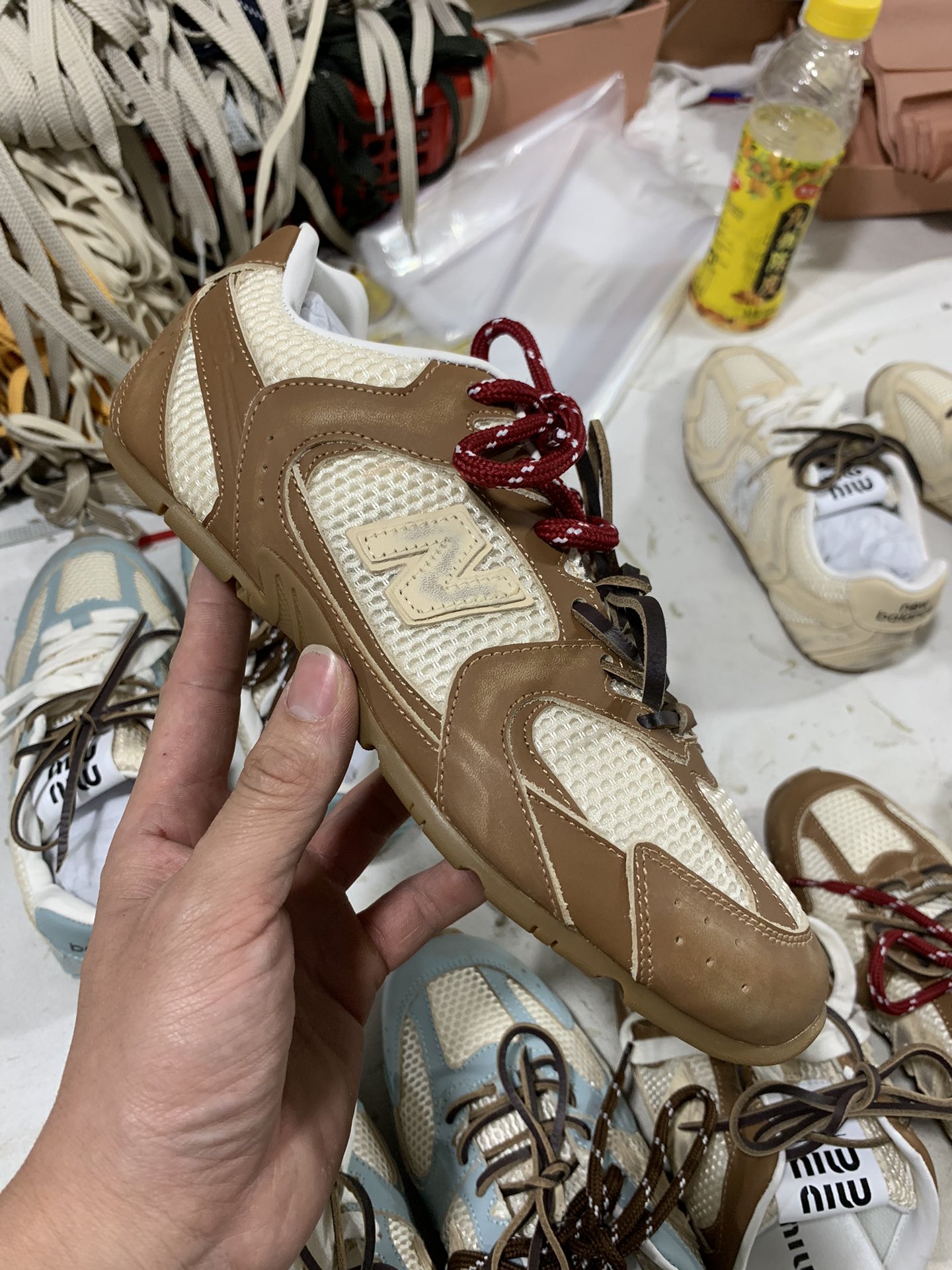 NO:693071,Rubbing brown mesh details appreciation, casual shoes/sneakers half-flops, sneakers19860909擦色棕网 细节鉴赏,休闲鞋/运动鞋半拖,sneakers,Women's Shoes