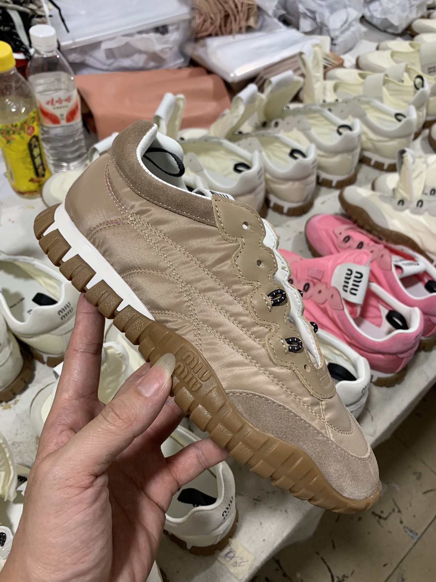 NO:693020,Brown Detailed real shot appreciation, casual shoes/sports shoes, sneakers19860909褐色 细节实拍鉴赏,休闲鞋/运动鞋,sneakers,Women's Shoes