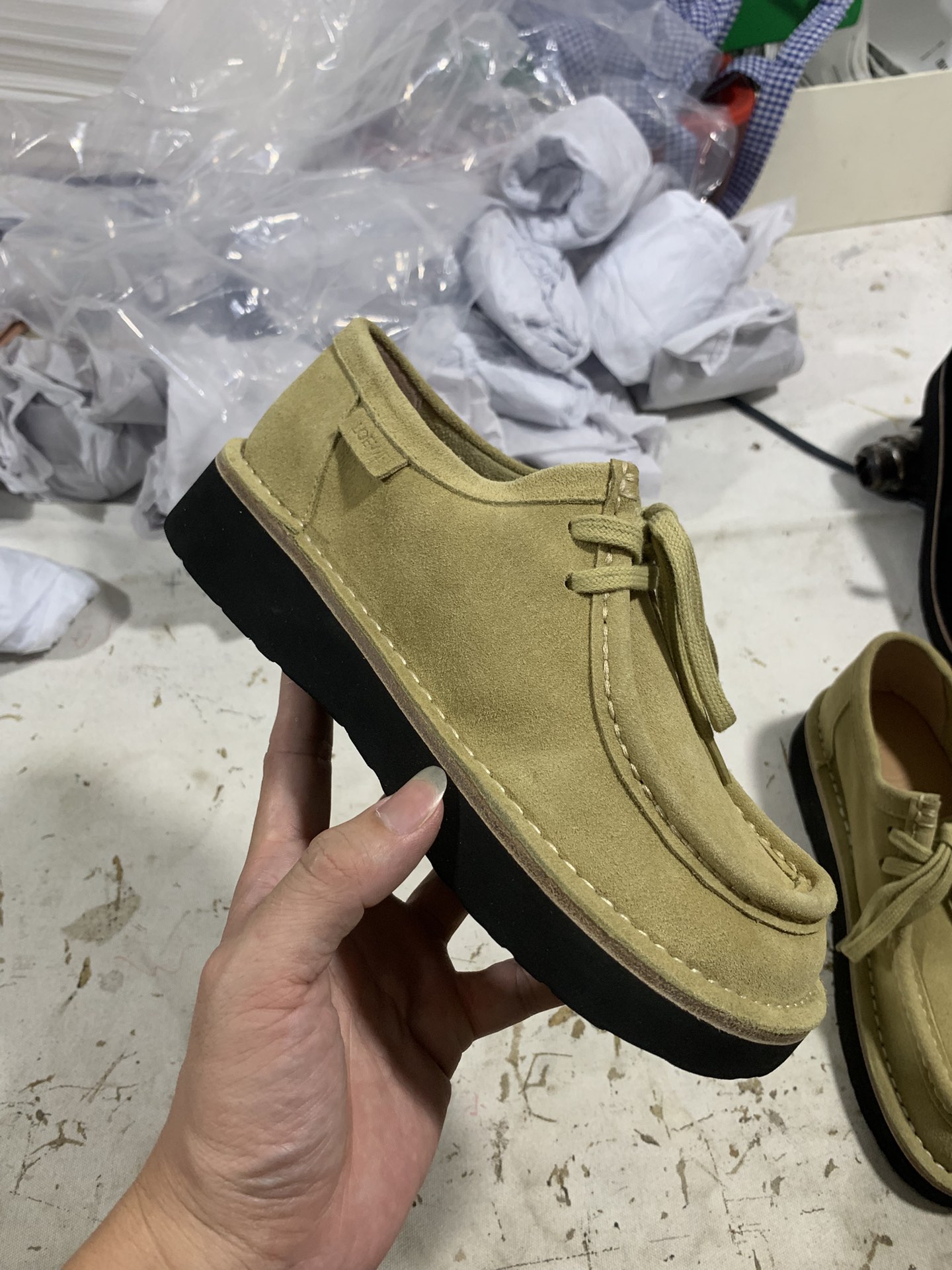 NO:693237,Appreciation of real photos of khaki details, loafers, loafers19860909卡其 细节实拍鉴赏,乐福鞋,loafers,Women's Shoes