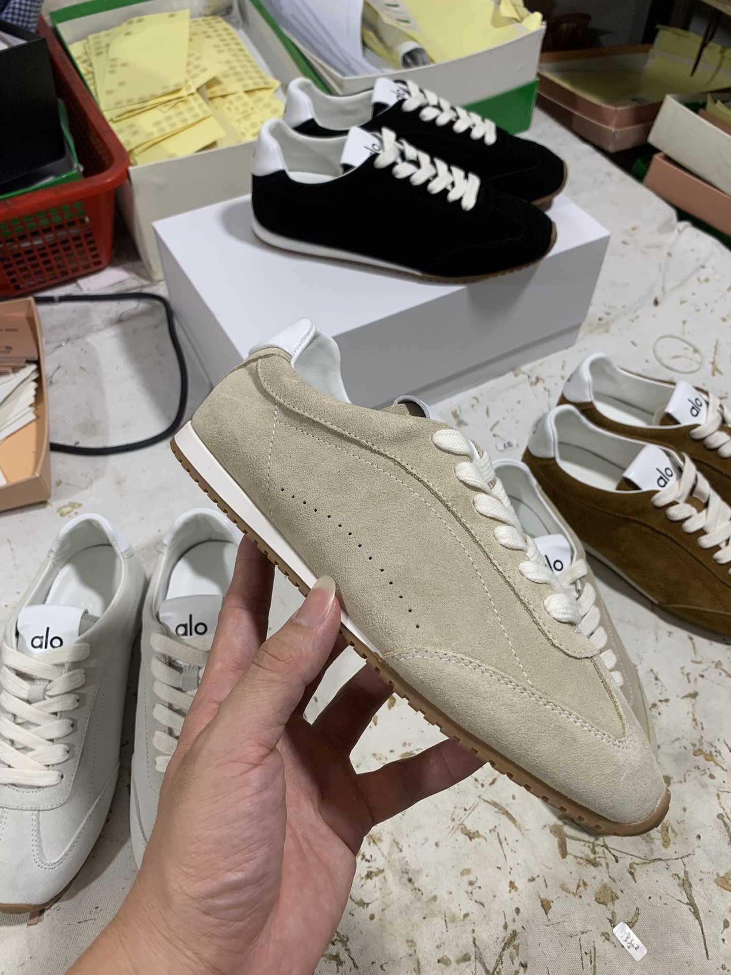 NO:693154,Khaki Beef Detailed Appreciation, Casual Shoes/Sports Shoes, Sneakers19860909卡其牛猄 细节实拍鉴赏,休闲鞋/运动鞋,sneakers,Women's Shoes