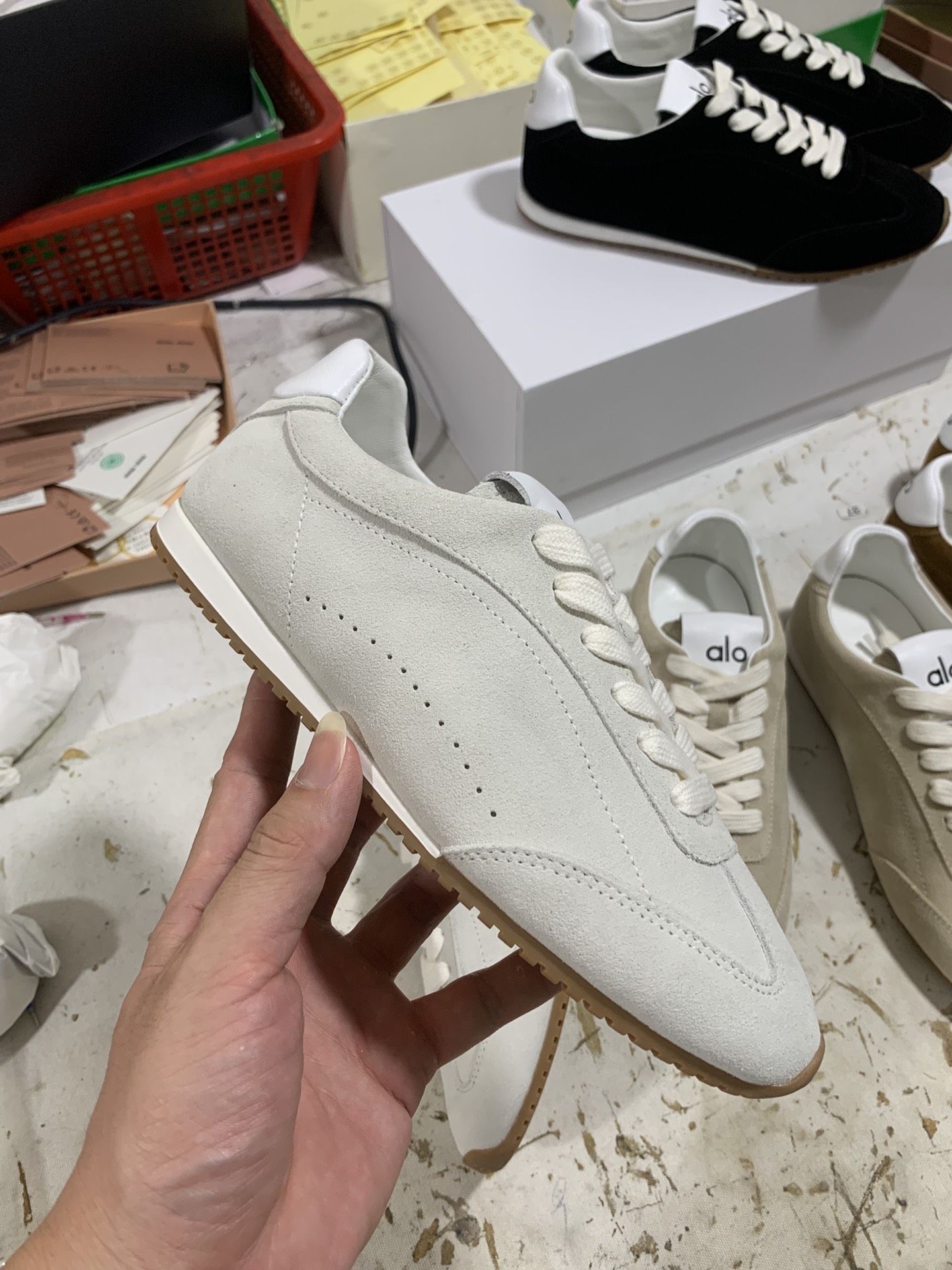 NO:693155,Gray and White Beef Detailed Appreciation, Casual Shoes/Sports Shoes, Sneakers19860909灰白牛猄 细节实拍鉴赏,休闲鞋/运动鞋,sneakers,Women's Shoes