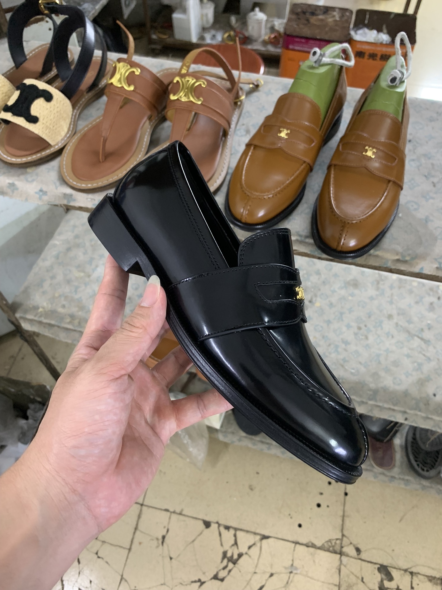 NO:692966,Black details real shot appreciation, loafers, loafers19860909黑色 细节实拍鉴赏,乐福鞋,loafers,Women's Shoes