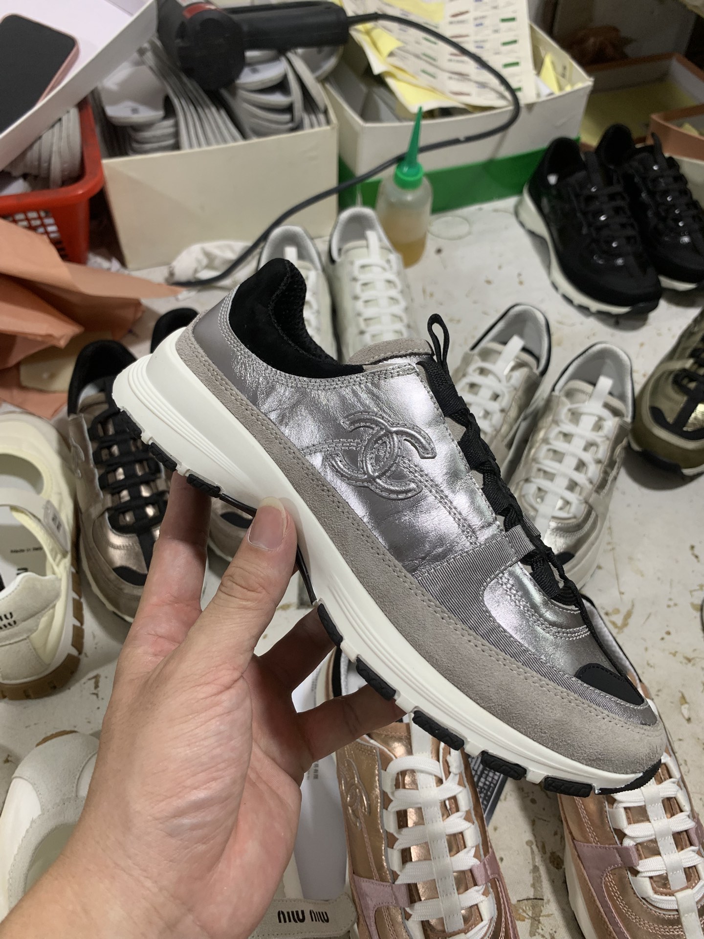 NO:693126,Gray Silver Detailed Real Shot Appreciation, Casual Shoes/Sports Shoes, Sneakers19860909灰银 细节实拍鉴赏,休闲鞋/运动鞋,sneakers,Women's Shoes