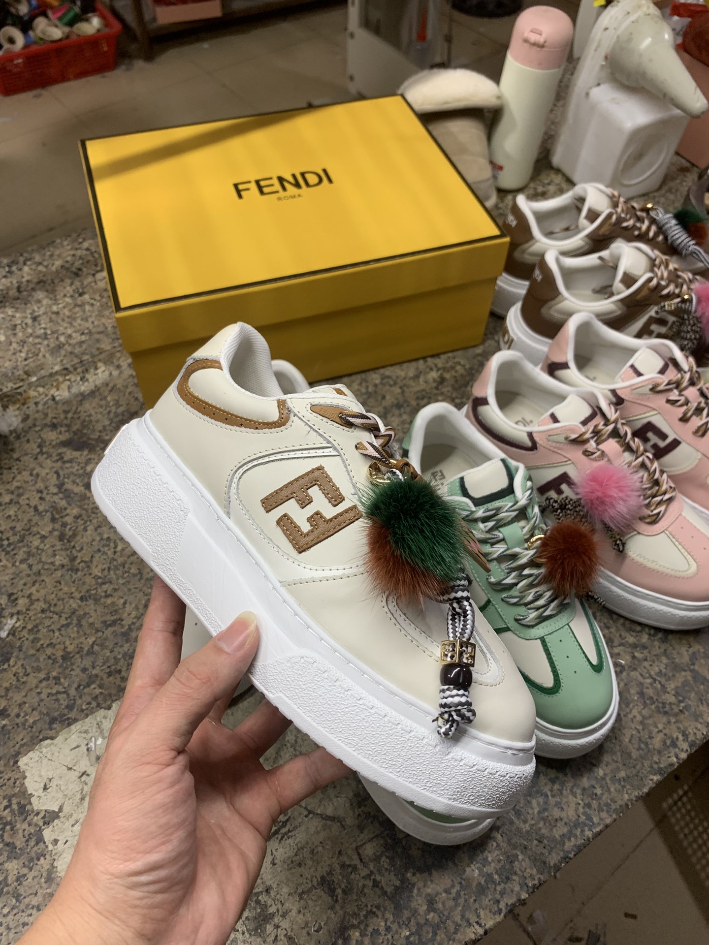 NO:693238,Beige, detailed real shot appreciation, casual shoes/sports shoes, sneakers19860909米色 细节实拍鉴赏,休闲鞋/运动鞋,sneakers,Women's Shoes