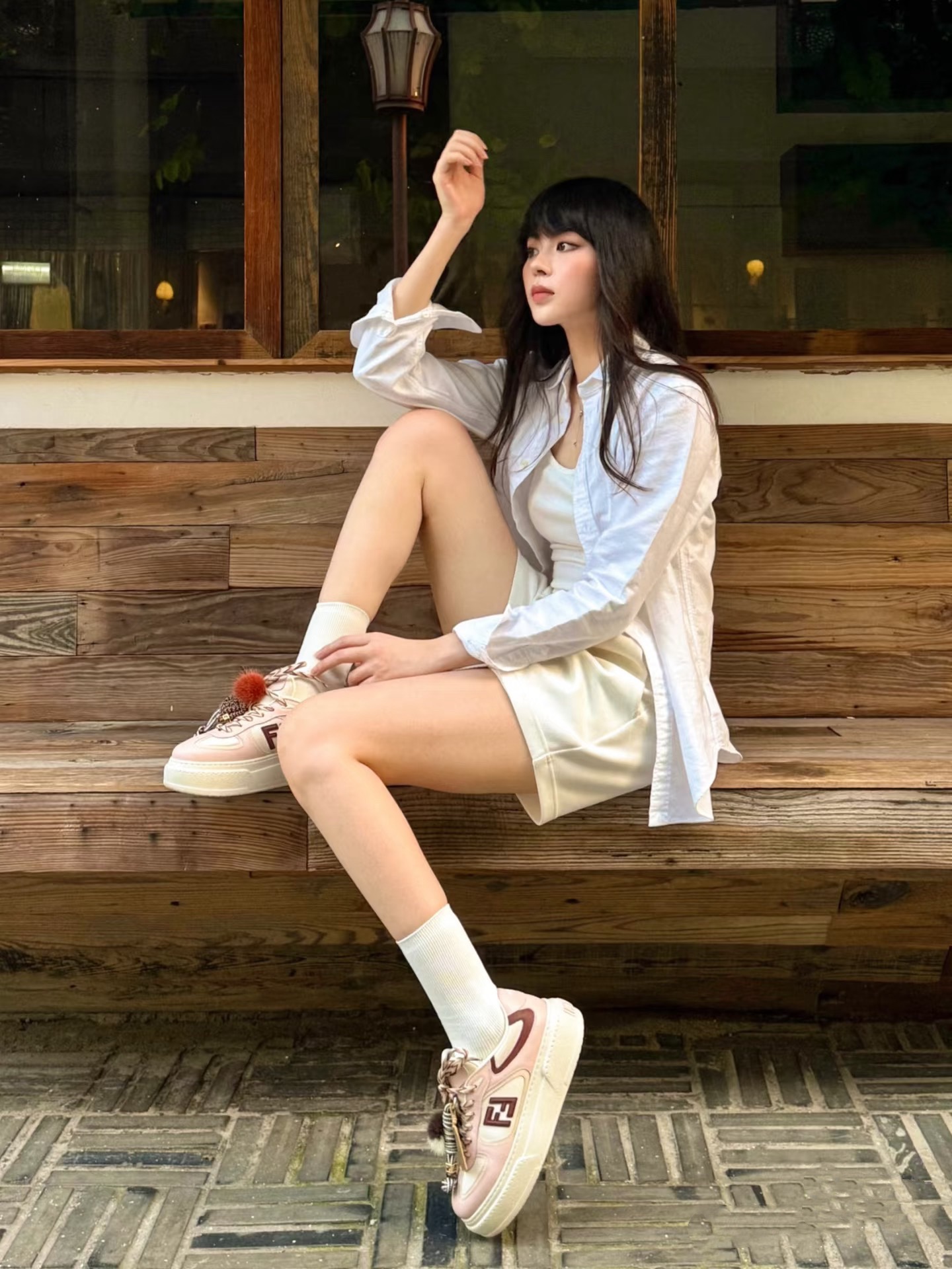 NO:693231,Pink upper-foot effect, casual shoes/sports shoes, sneakers19860909粉色 上脚效果,休闲鞋/运动鞋,sneakers,Women's Shoes