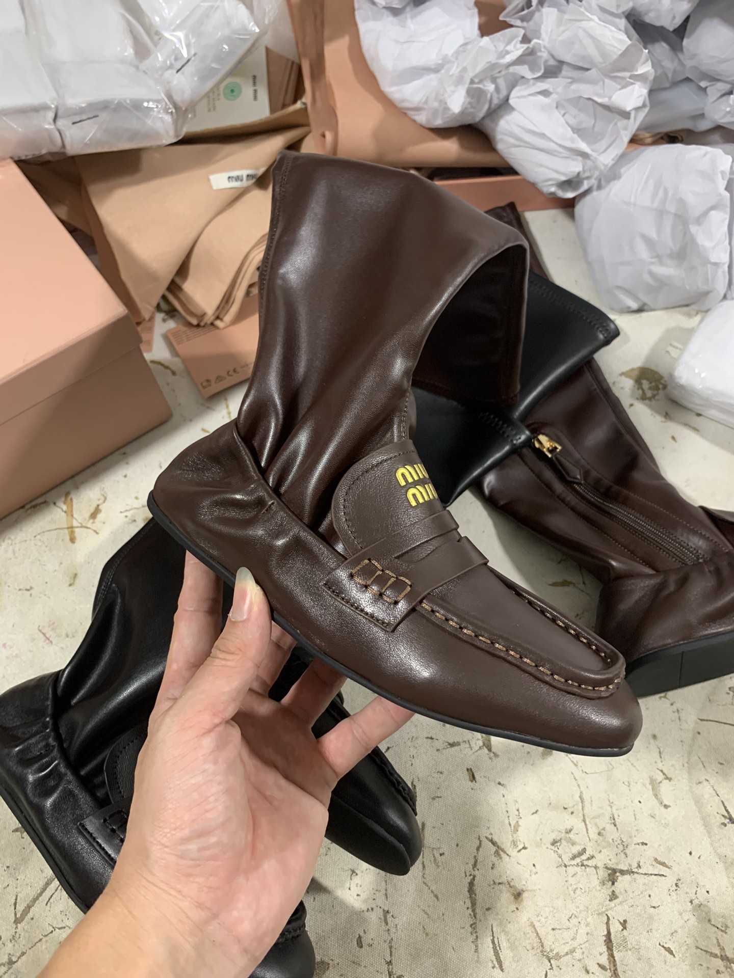 NO:693263,Burgundy details real shot appreciation, boots, boots19860909酒红 细节实拍鉴赏,靴子,boots,Women's Shoes