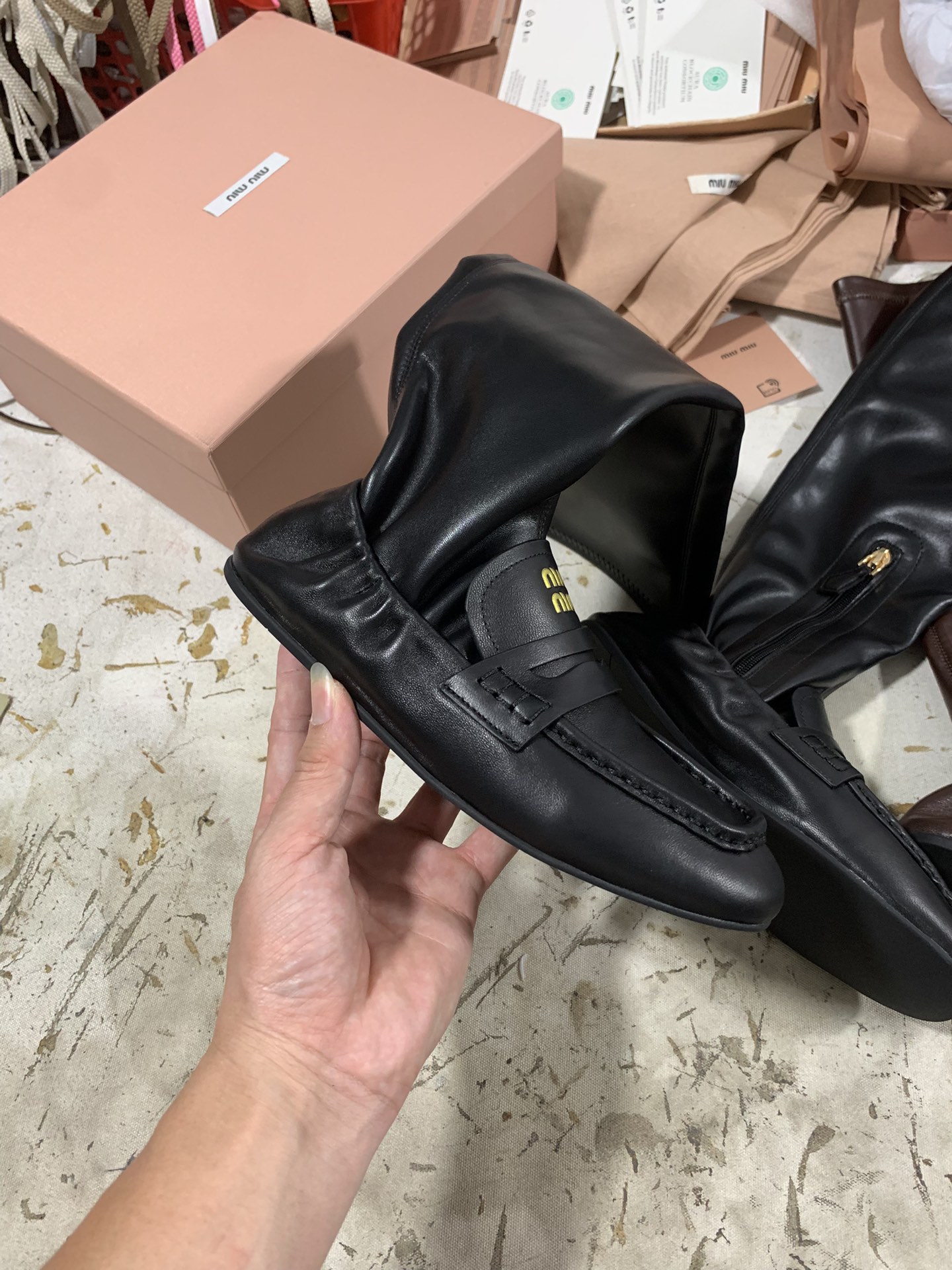 NO:693265,Black details real shot appreciation, boots, boots19860909黑色 细节实拍鉴赏,靴子,boots,Women's Shoes