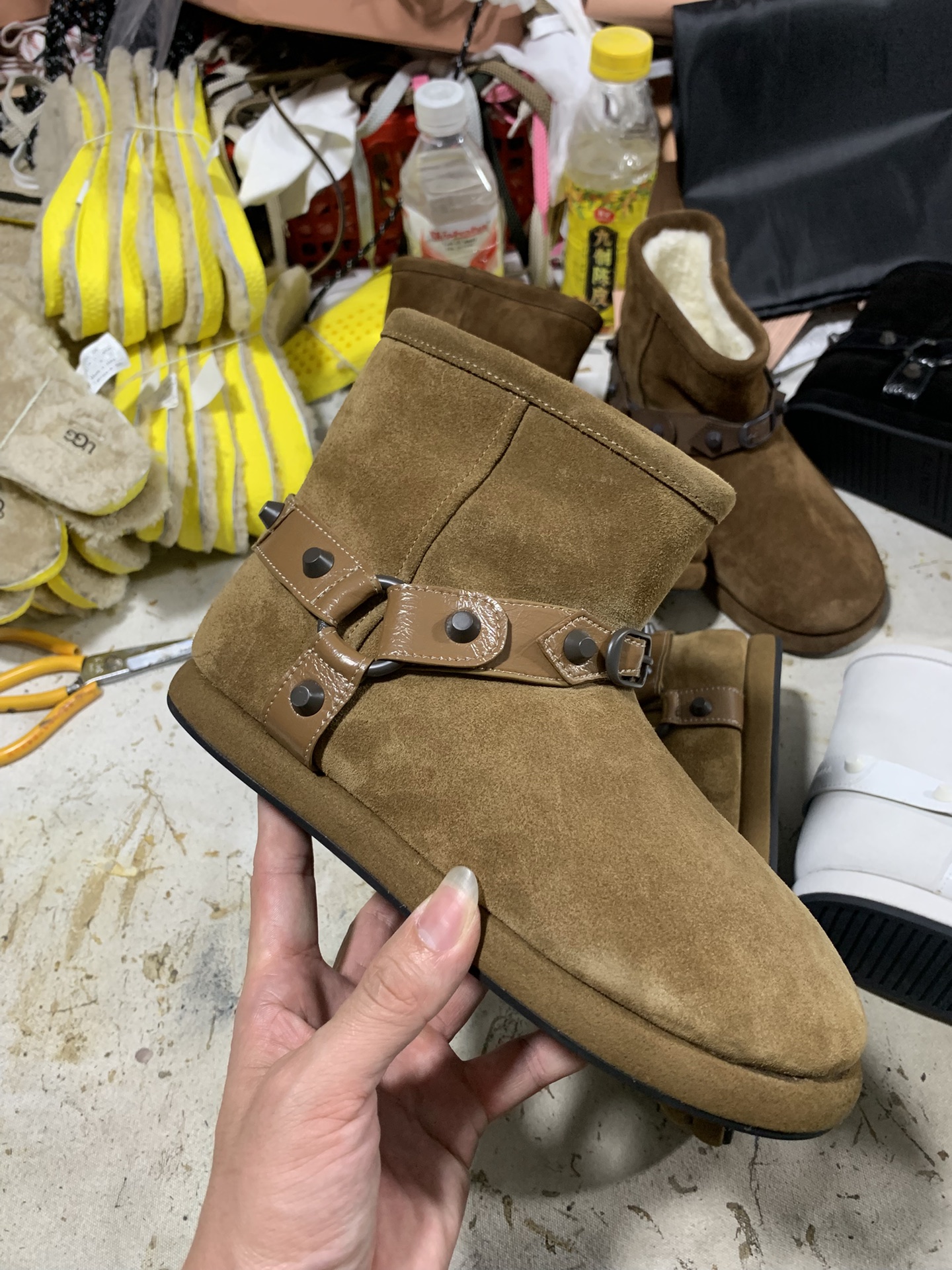 NO:693008,Light brown, detailed real shot appreciation, snow boots, boots19860909浅棕 细节实拍鉴赏,雪地靴,boots,Women's Shoes