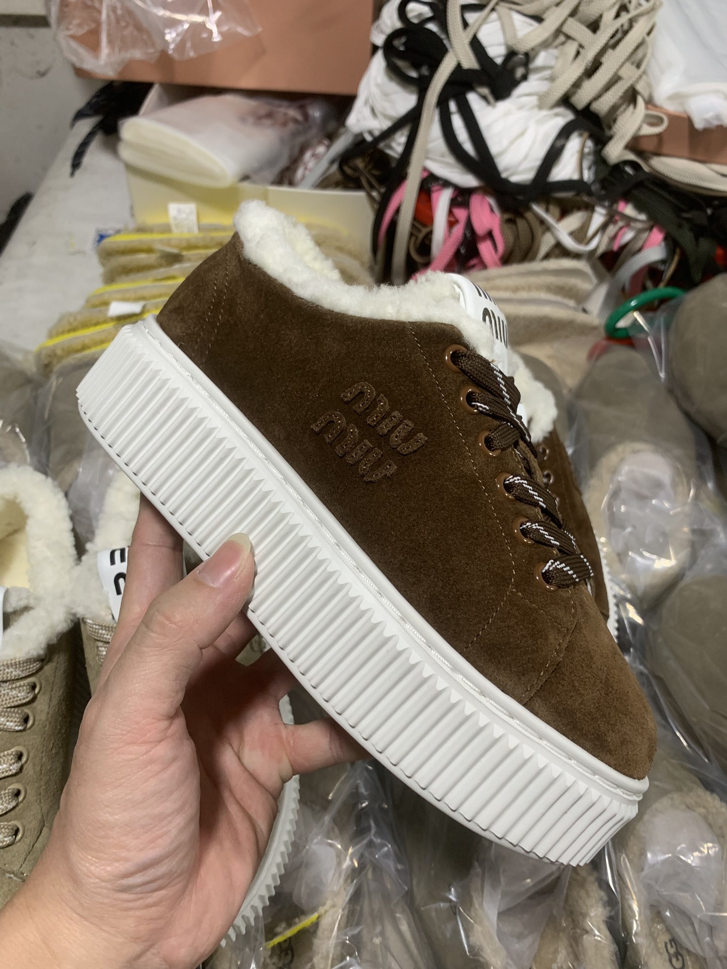 NO:692959,Coffee color, detailed real shot appreciation, casual shoes/sports shoes, woolen shoes, sneakers19860909咖色 细节实拍鉴赏,休闲鞋/运动鞋毛毛鞋,sneakers,Women's Shoes