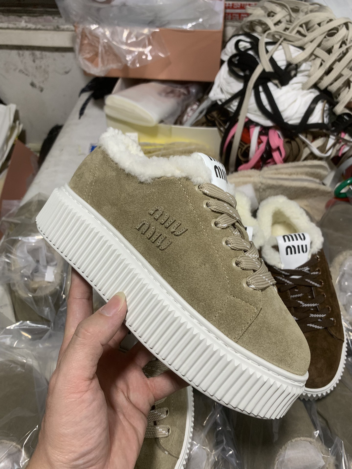 NO:692961,Apricot details real shot appreciation, casual shoes/sports shoes furry shoes, sneakers19860909杏色 细节实拍鉴赏,休闲鞋/运动鞋毛毛鞋,sneakers,Women's Shoes