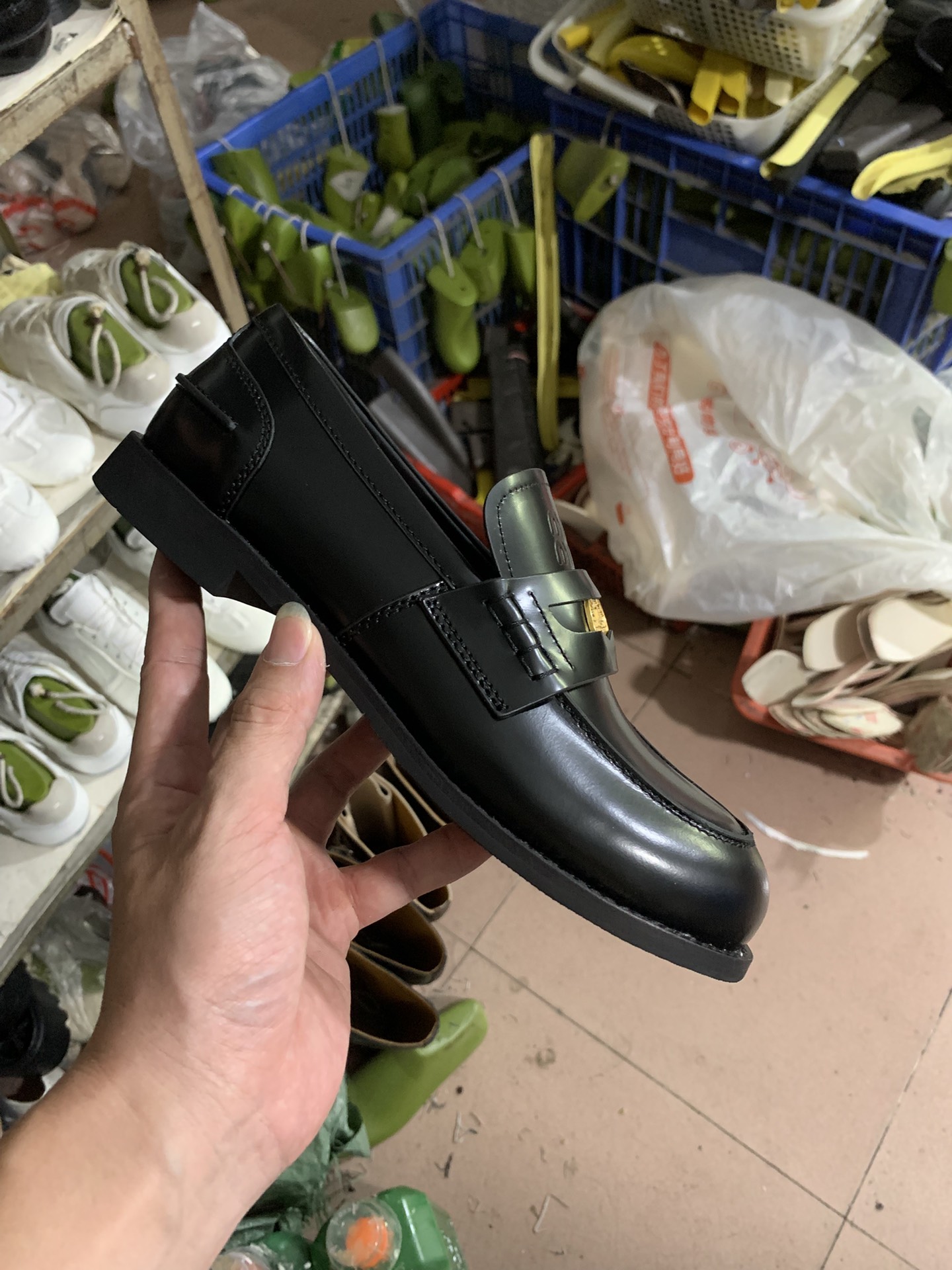 NO:693022,Appreciation of real shot details of black open edge beads, loafers, loafers19860909黑色 开边珠细节实拍鉴赏,乐福鞋,loafers,Women's Shoes
